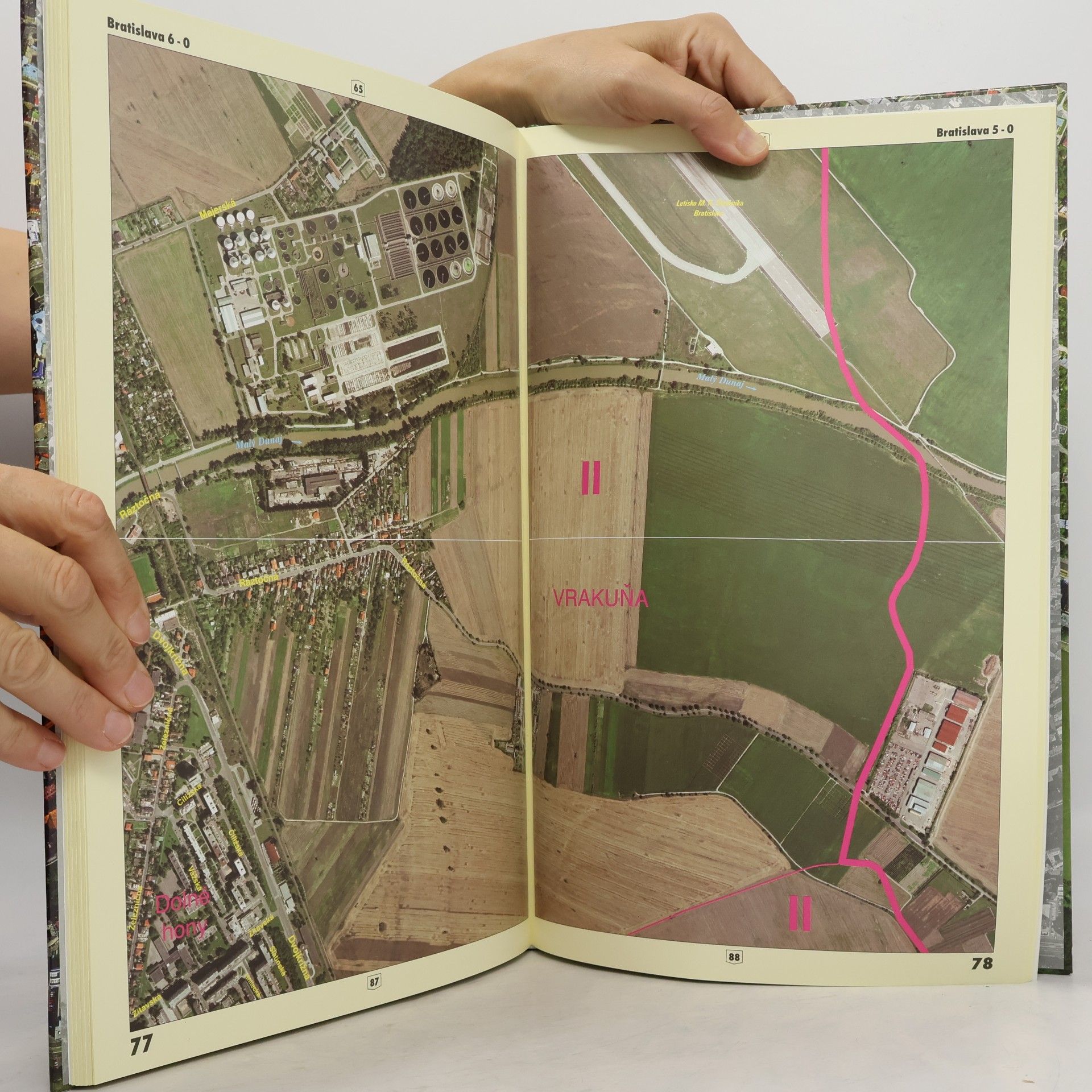 Autorenkollektiv Bratislava atlas ortofotomáp 1:6000