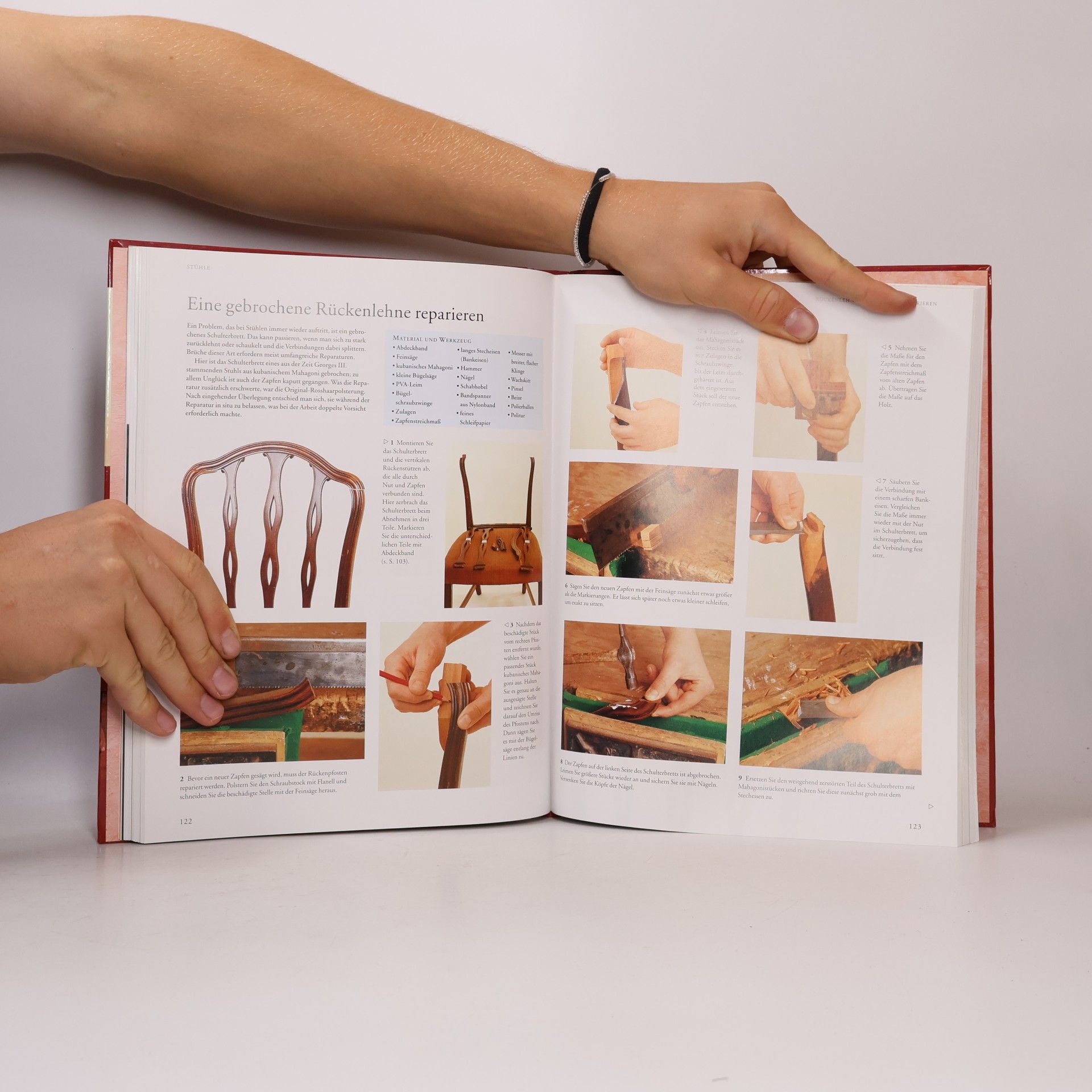 William Cook Das praktische Handbuch der Möbelrestaurierung