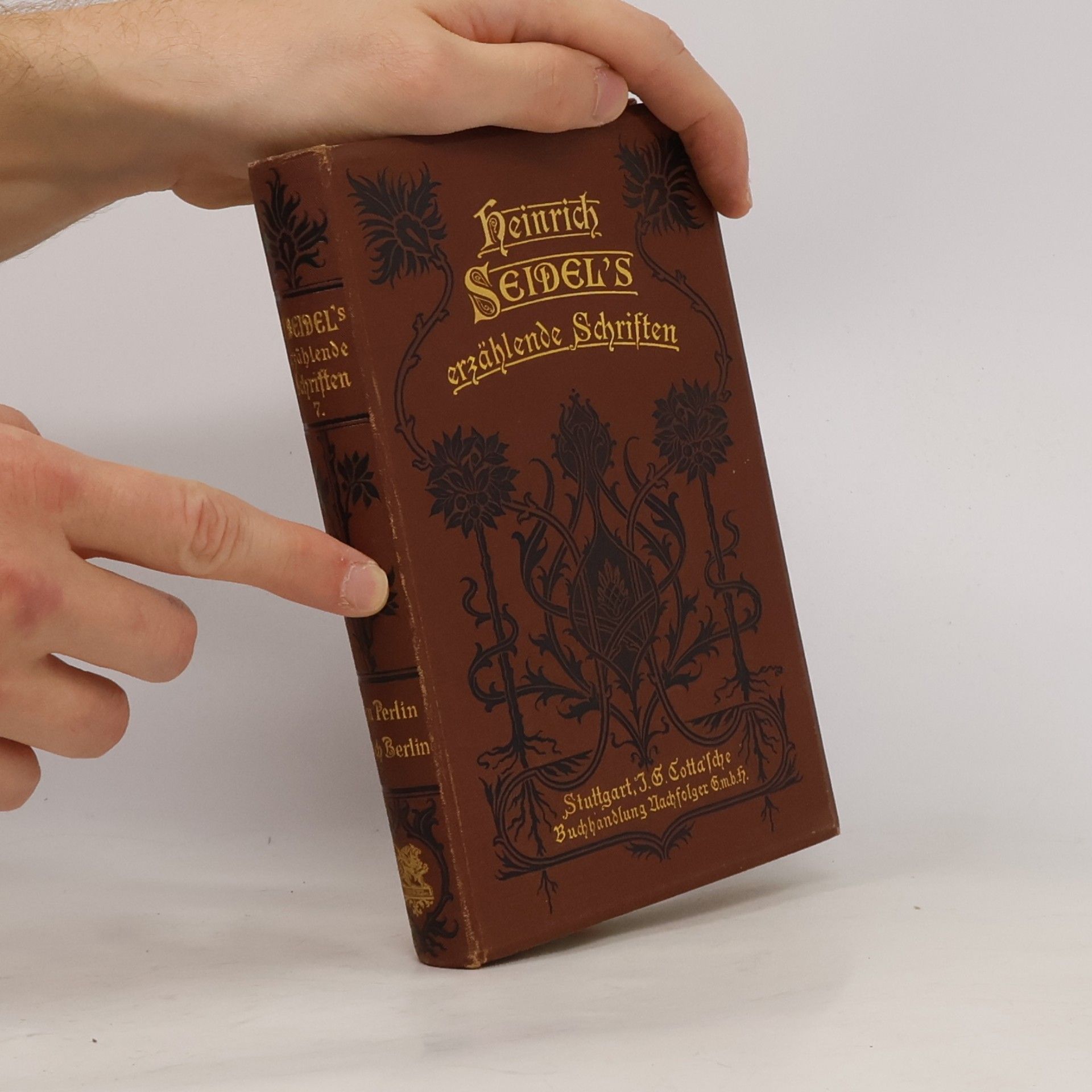 Heinrich Seidel Heinrich Seidel's erzählende Schriften
