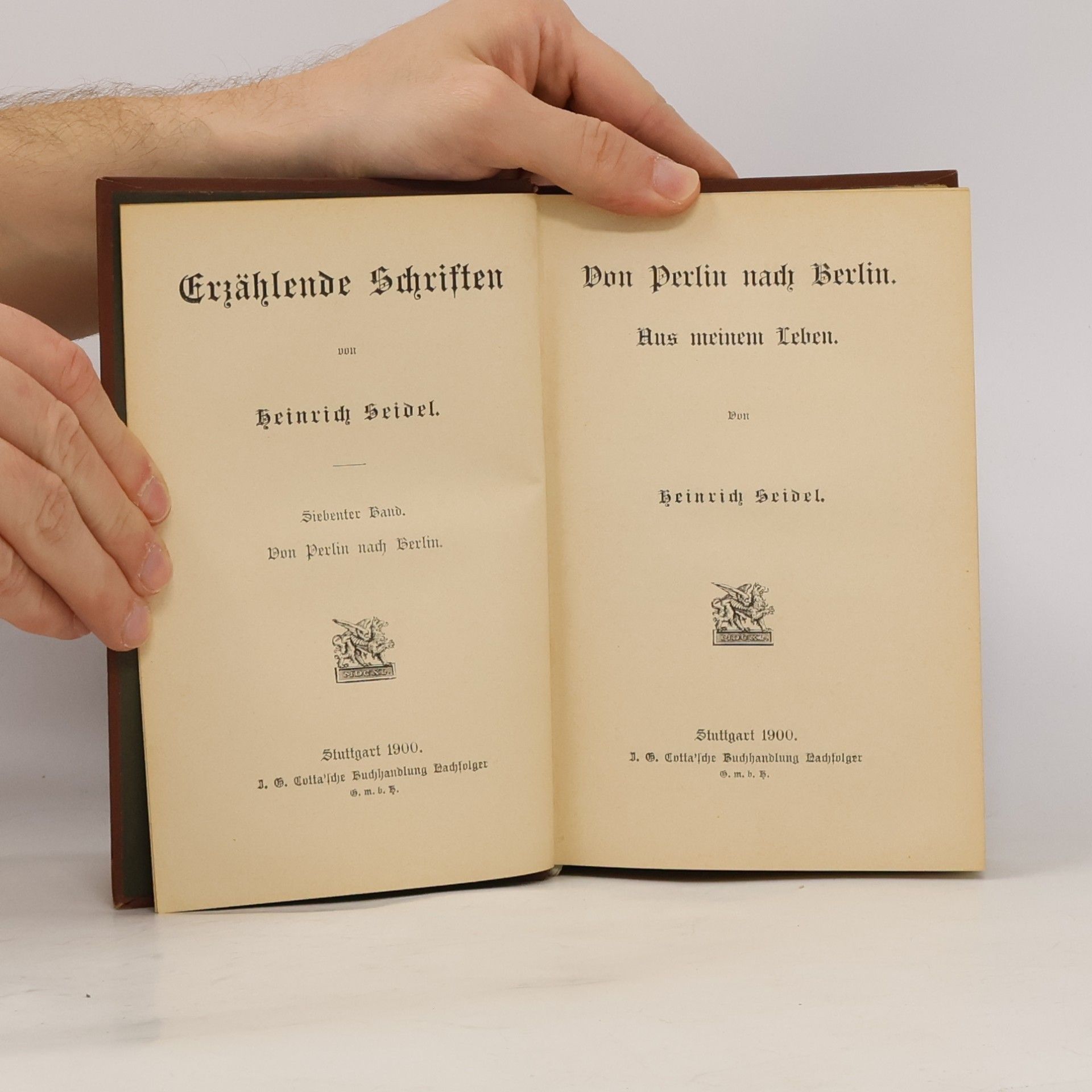 Heinrich Seidel Heinrich Seidel's erzählende Schriften