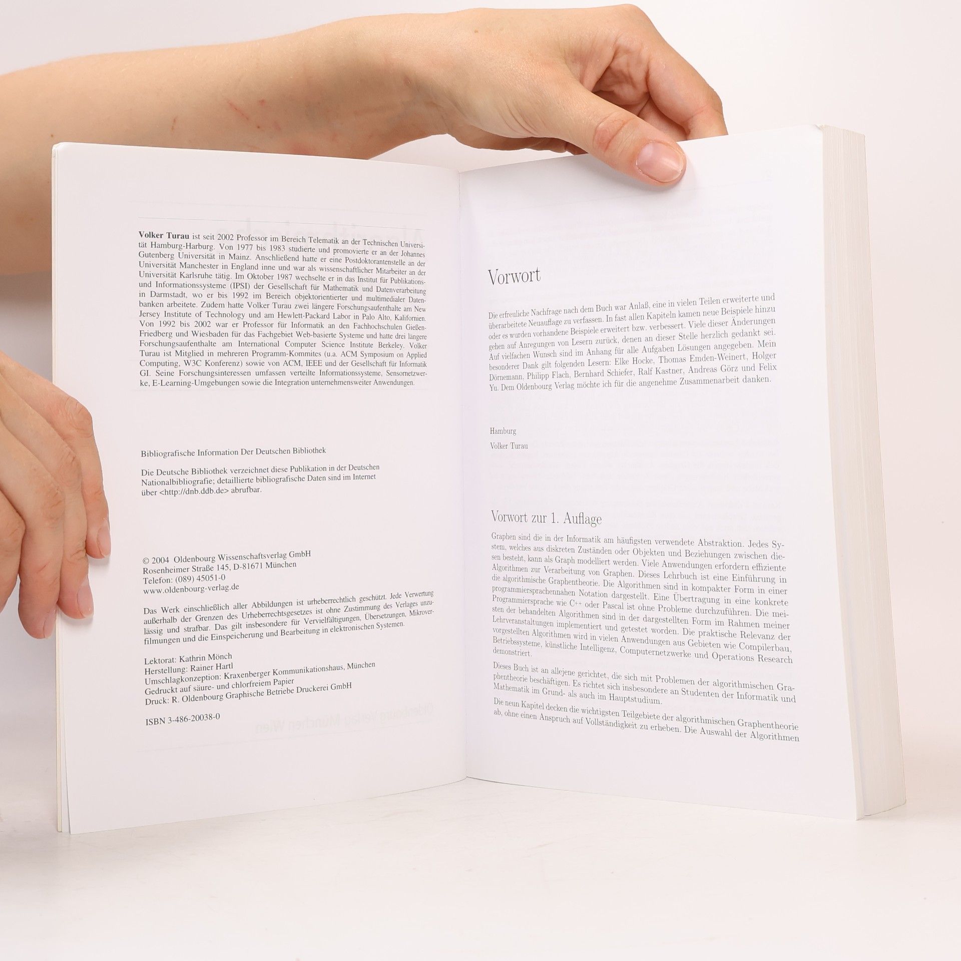 Volker Turau Algorithmische Graphentheorie
