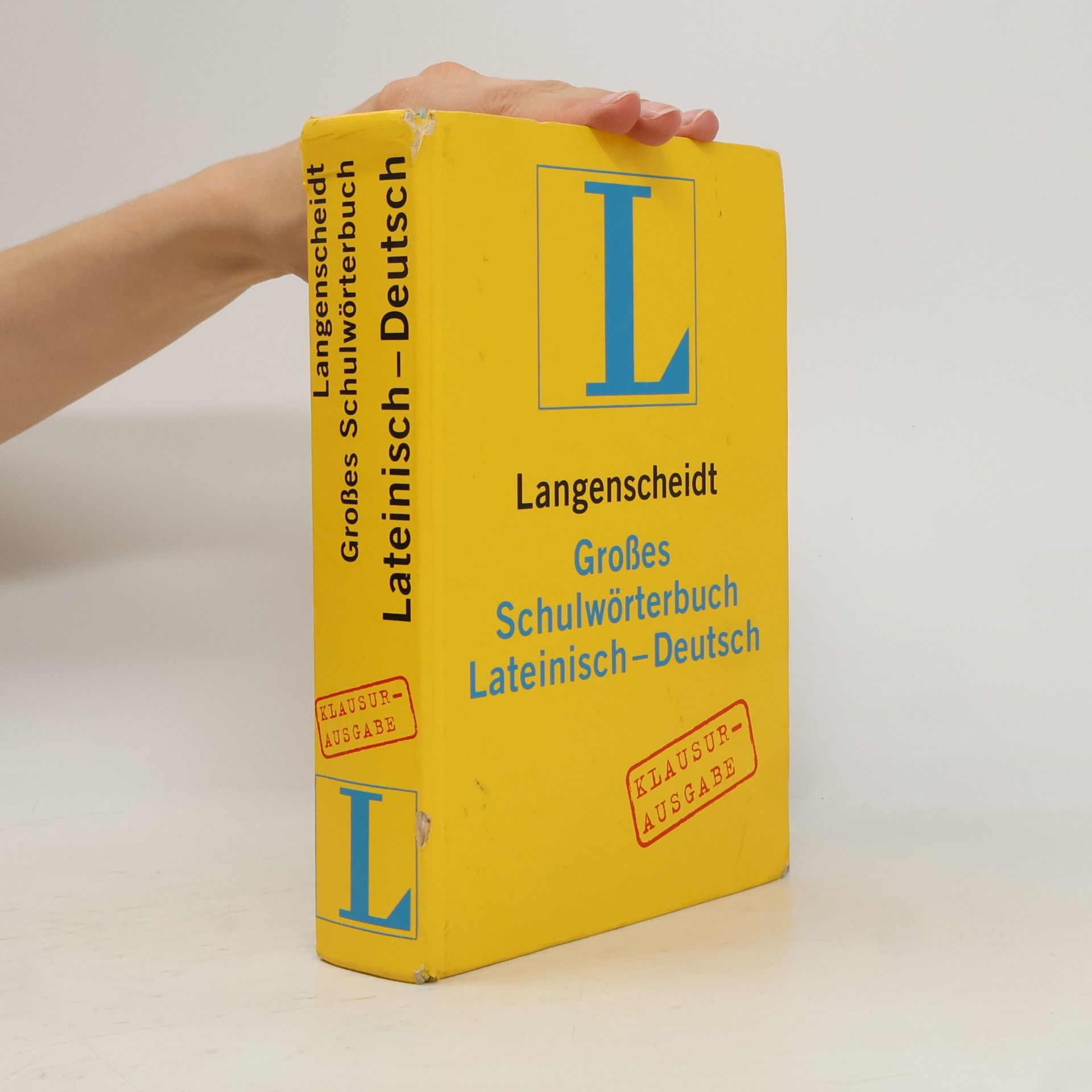 Rachele Zoli Sudbrock Langenscheidt, Großes Schulwörterbuch Lateinisch-Deutsch