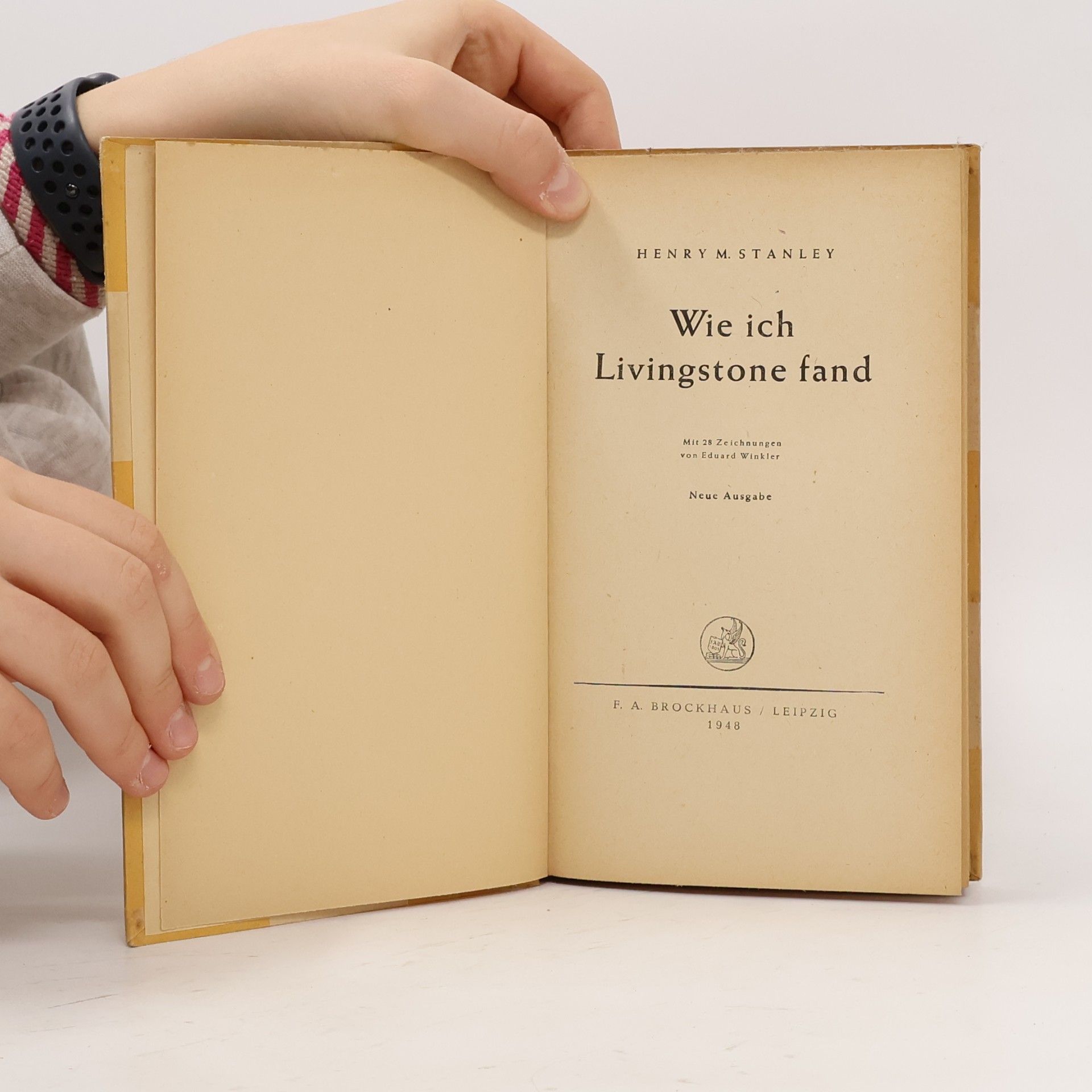 Henry M. Stanley Wie ich Livingstone fand