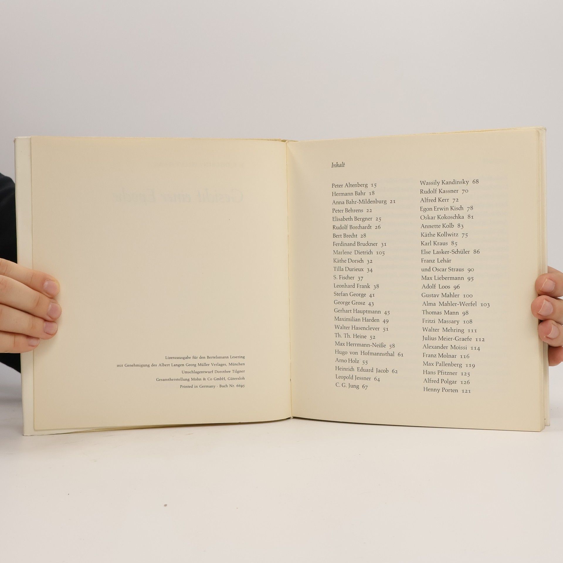 B.F. Dolbin Gesicht einer Epoche