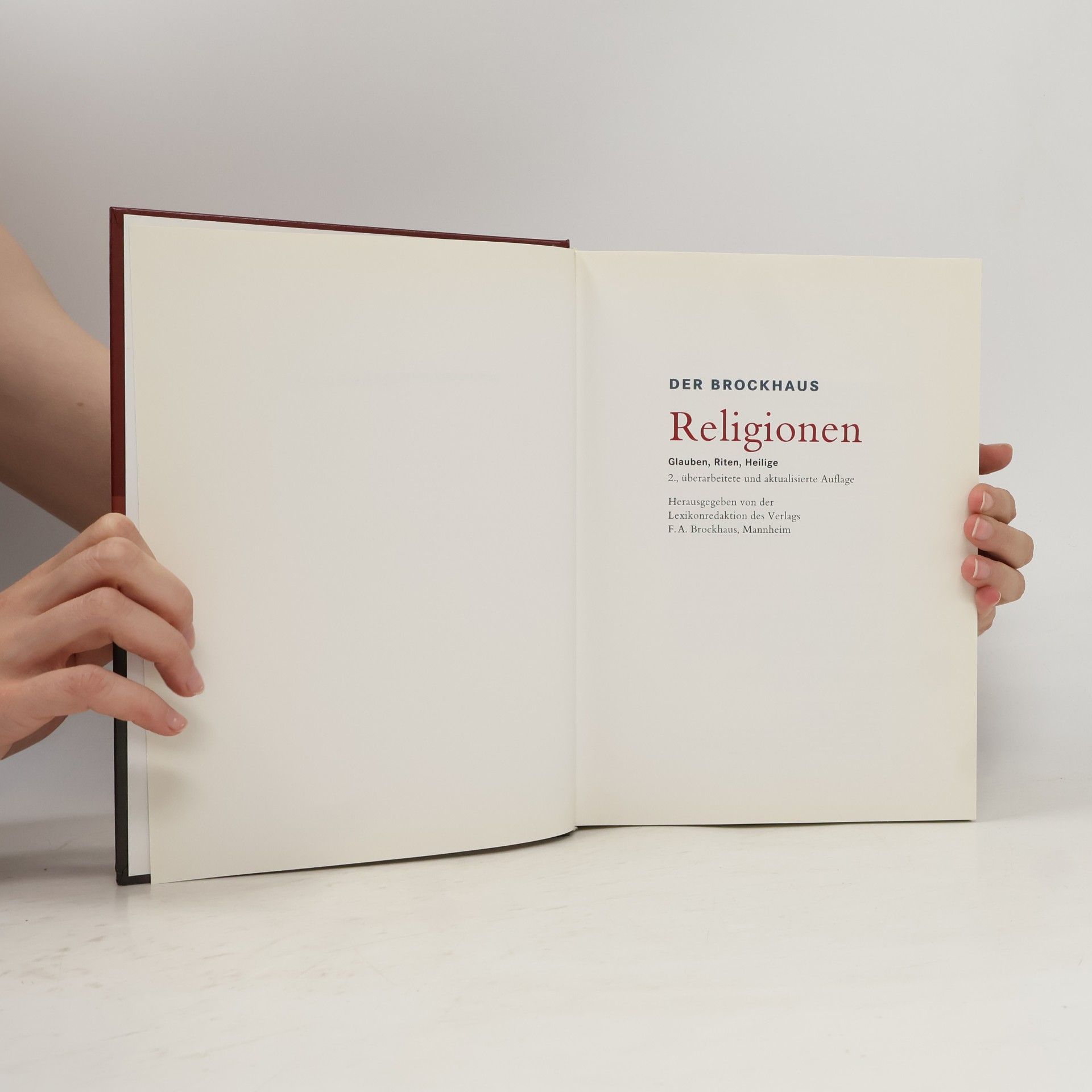 Ulrike Emrich Der Brockhaus, Religionen
