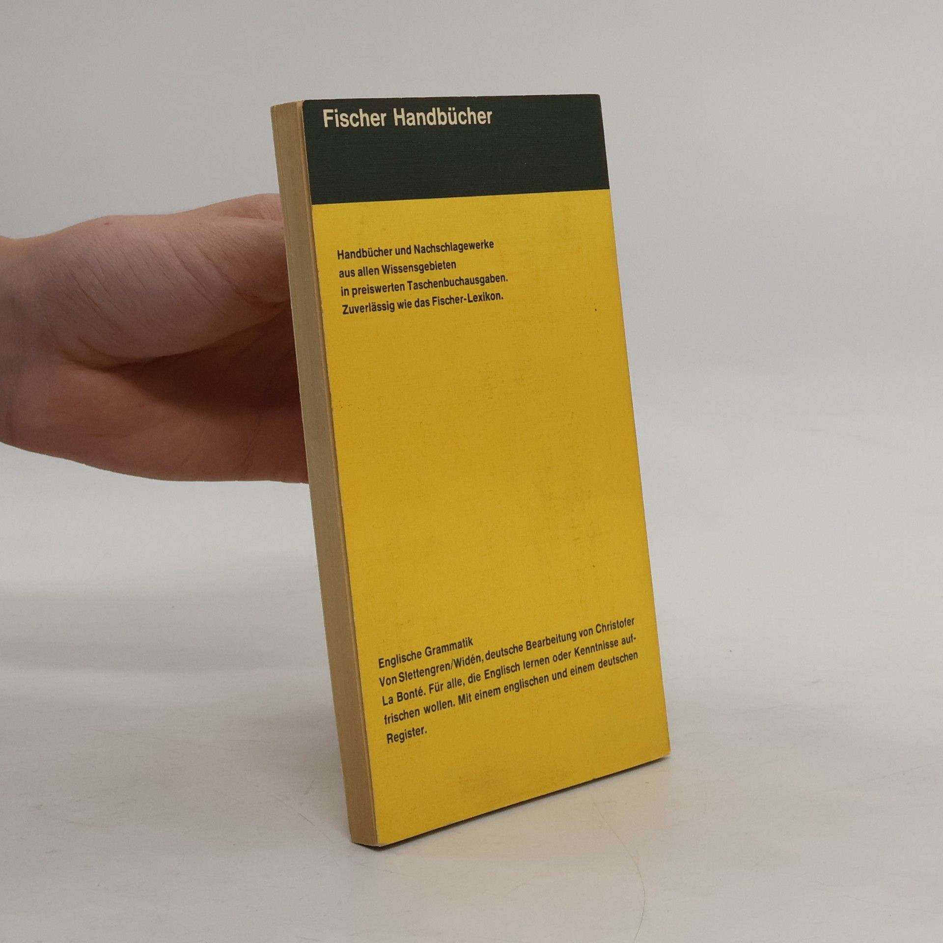 Slettengren Englische Grammatik