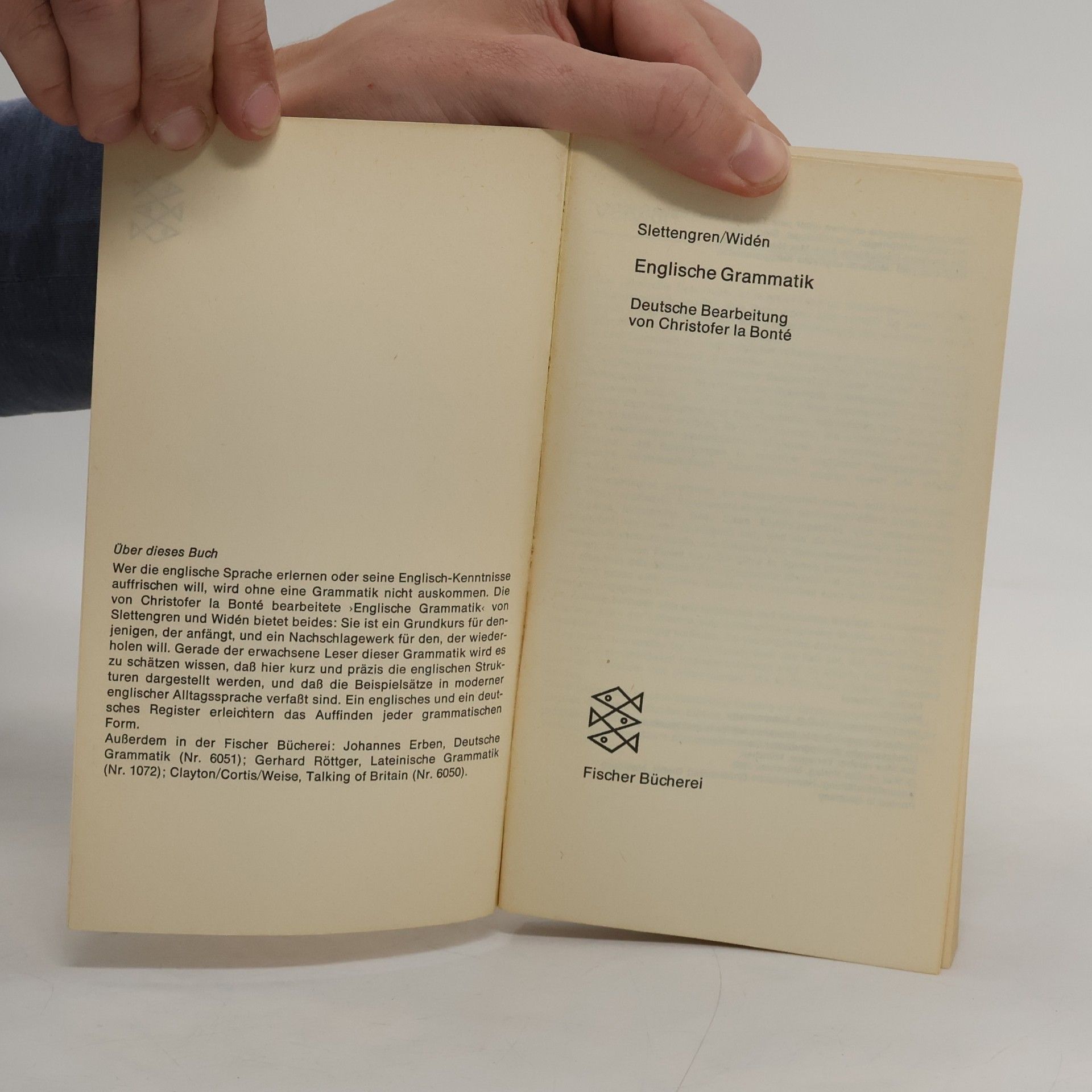 Slettengren Englische Grammatik