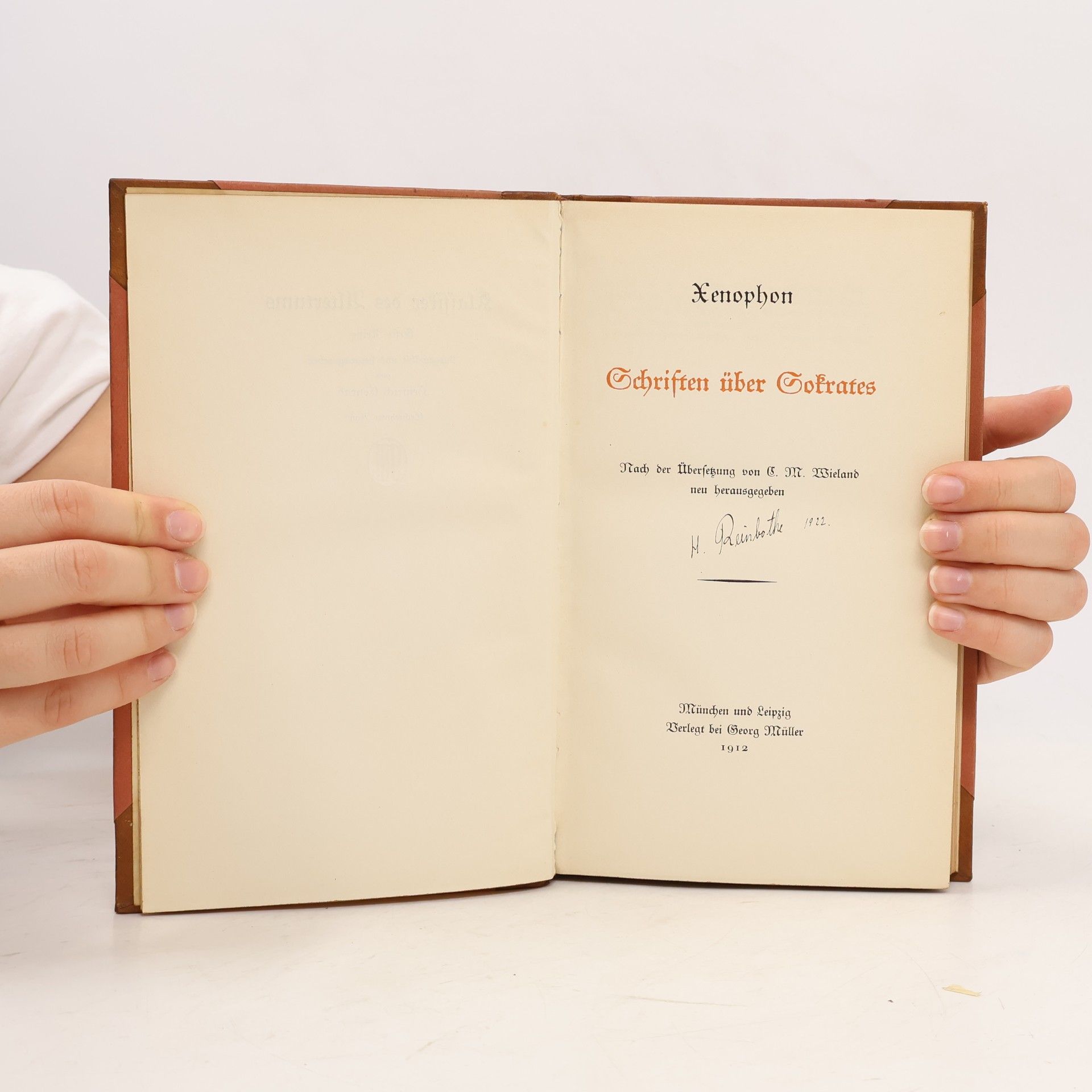 Xenophon Schriften über Sokrates