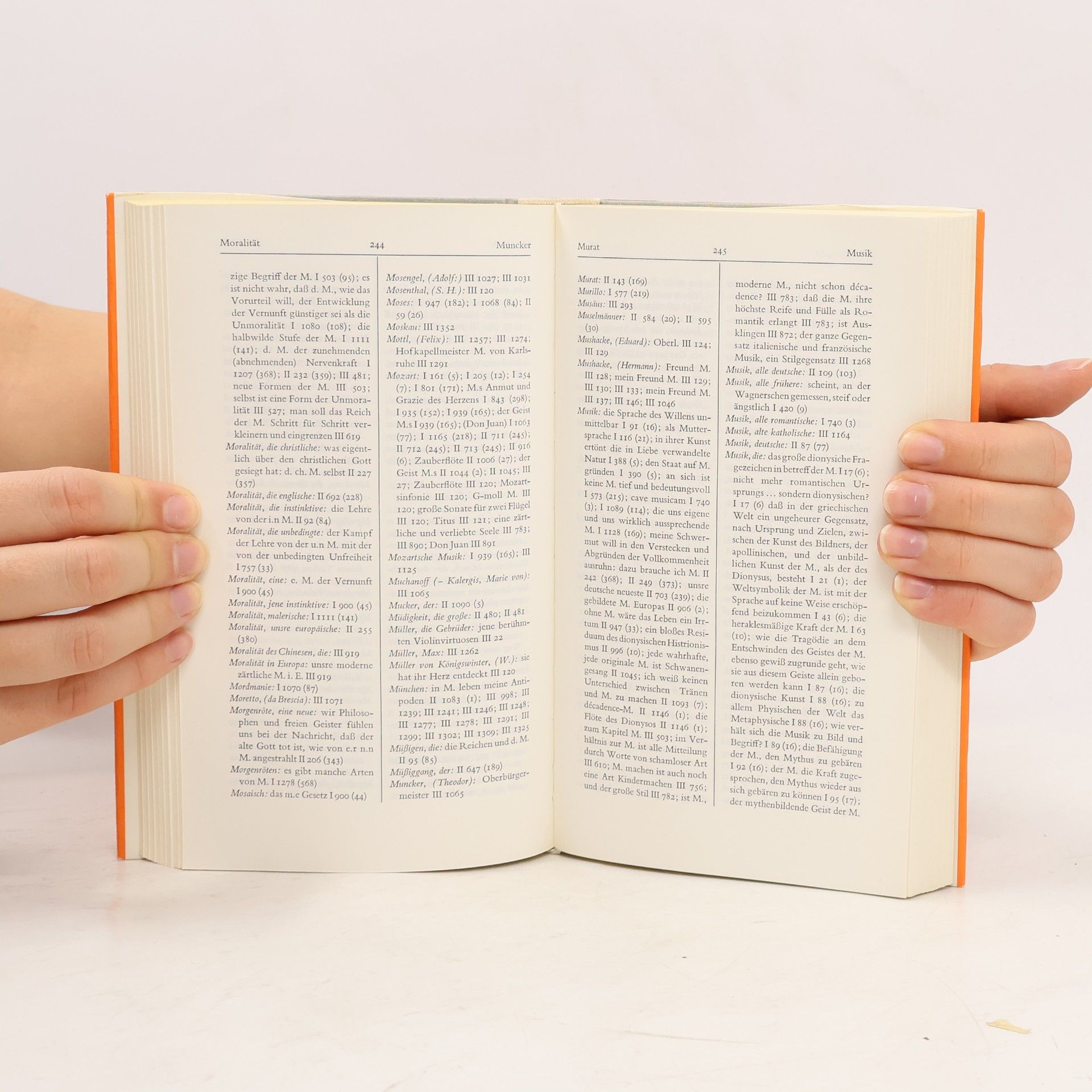 Schlechta Nietzsche Index