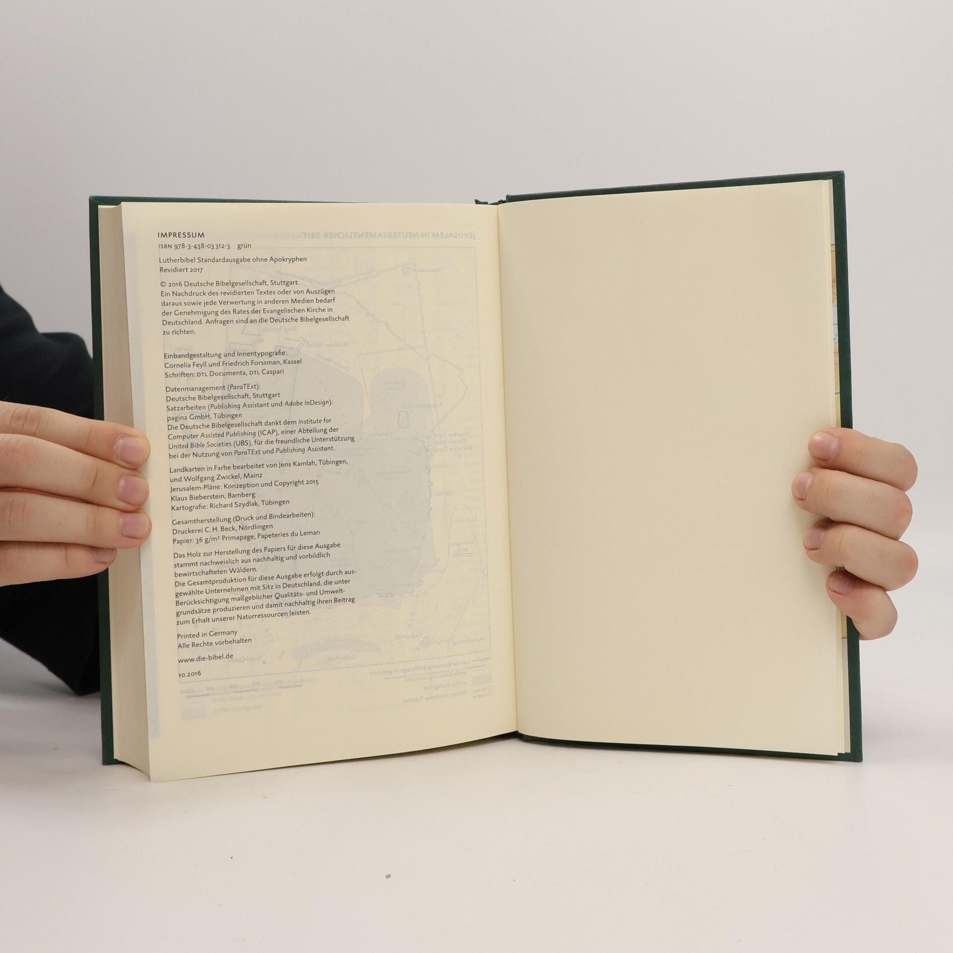 Die Bibel, Lutherübersetzung revidiert 2017, Standardausgabe grün