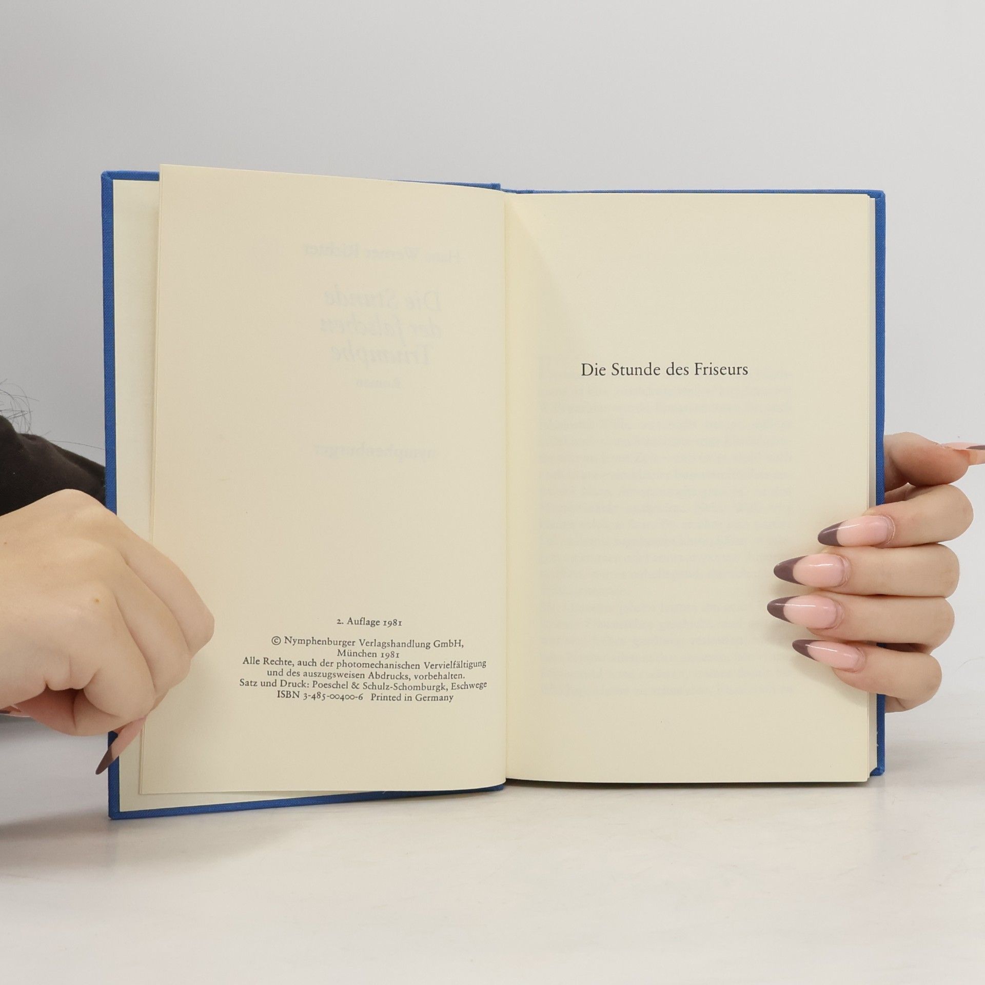 Hans Werner Richter Die Stunde der falschen Triumphe