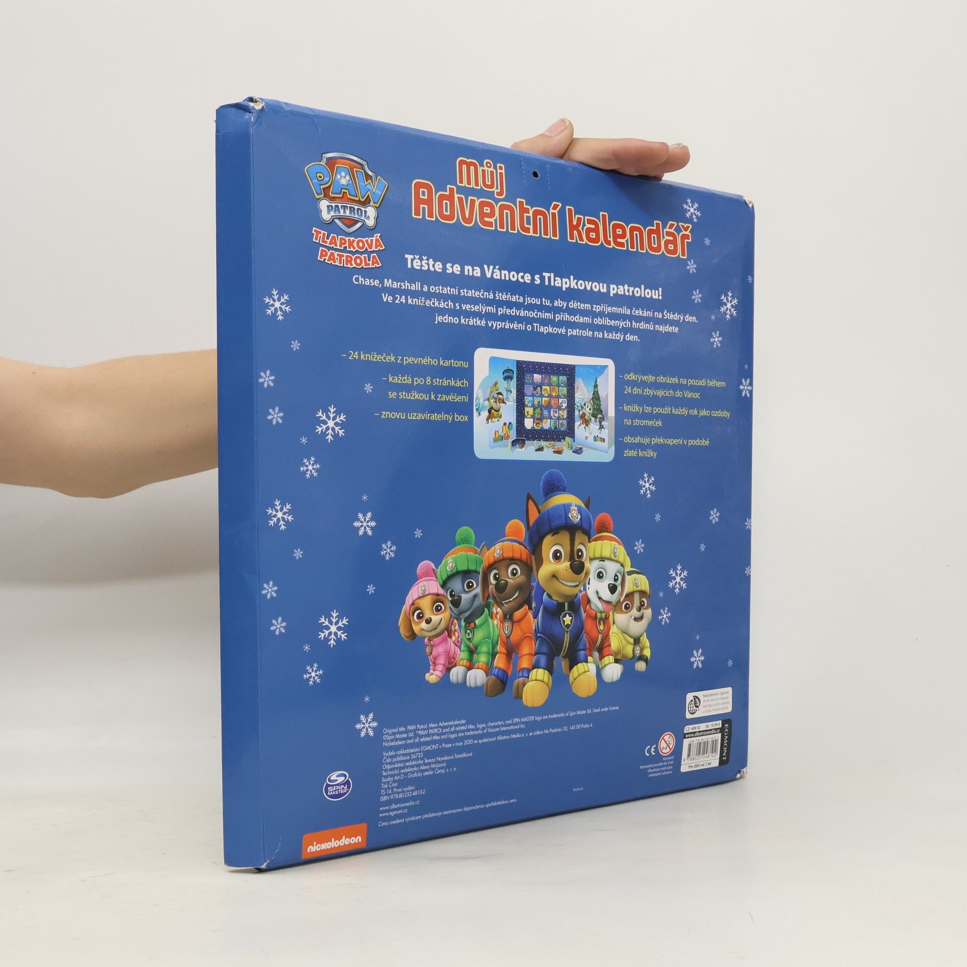 Kolektiv autorů Tlapková patrola. Můj Adventní kalendář