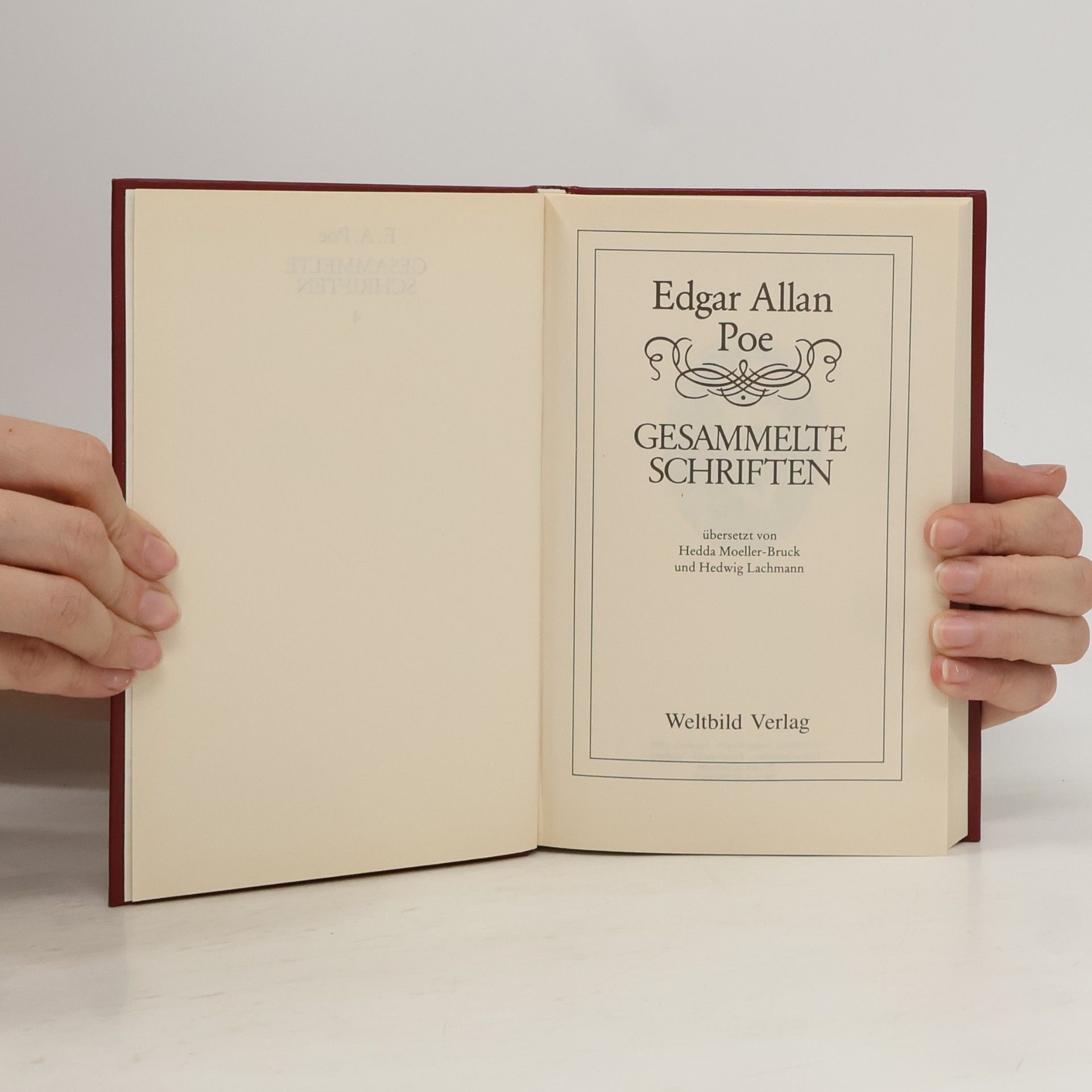Edgar Allan Poe Gesammelte Schriften 4