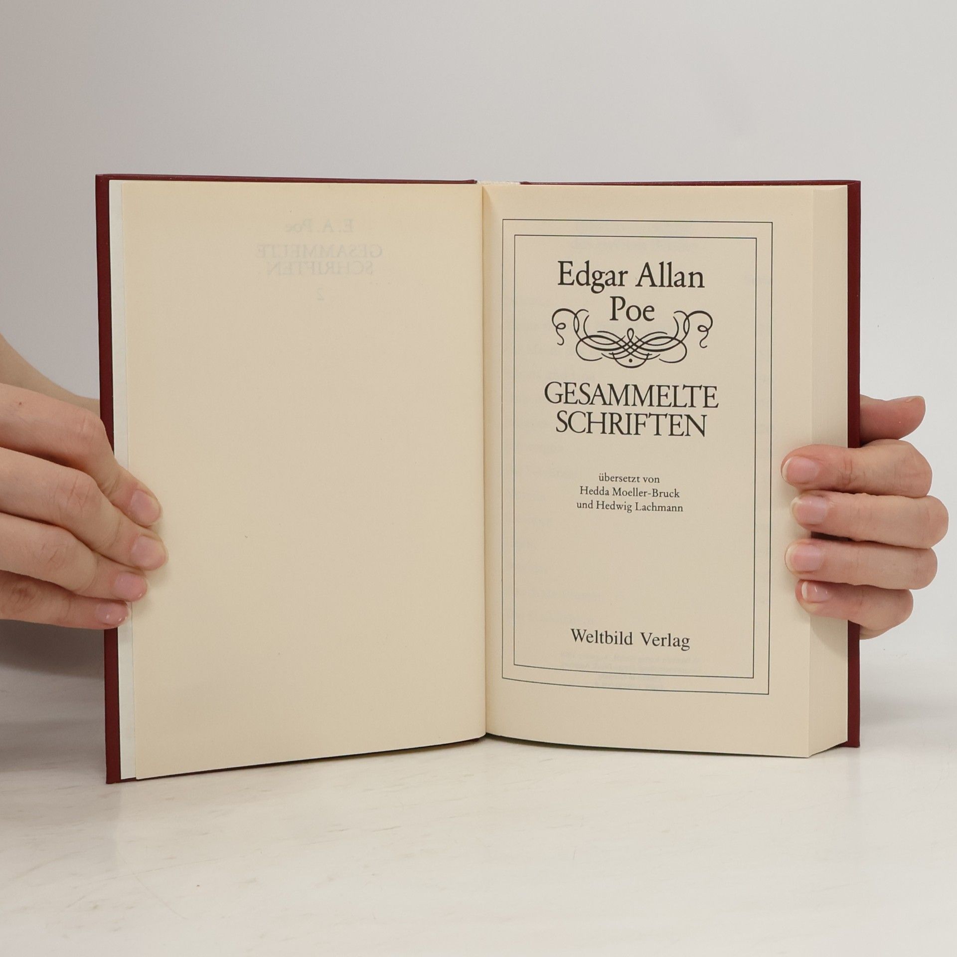 Edgar Allan Poe Gesammelte Schriften 2