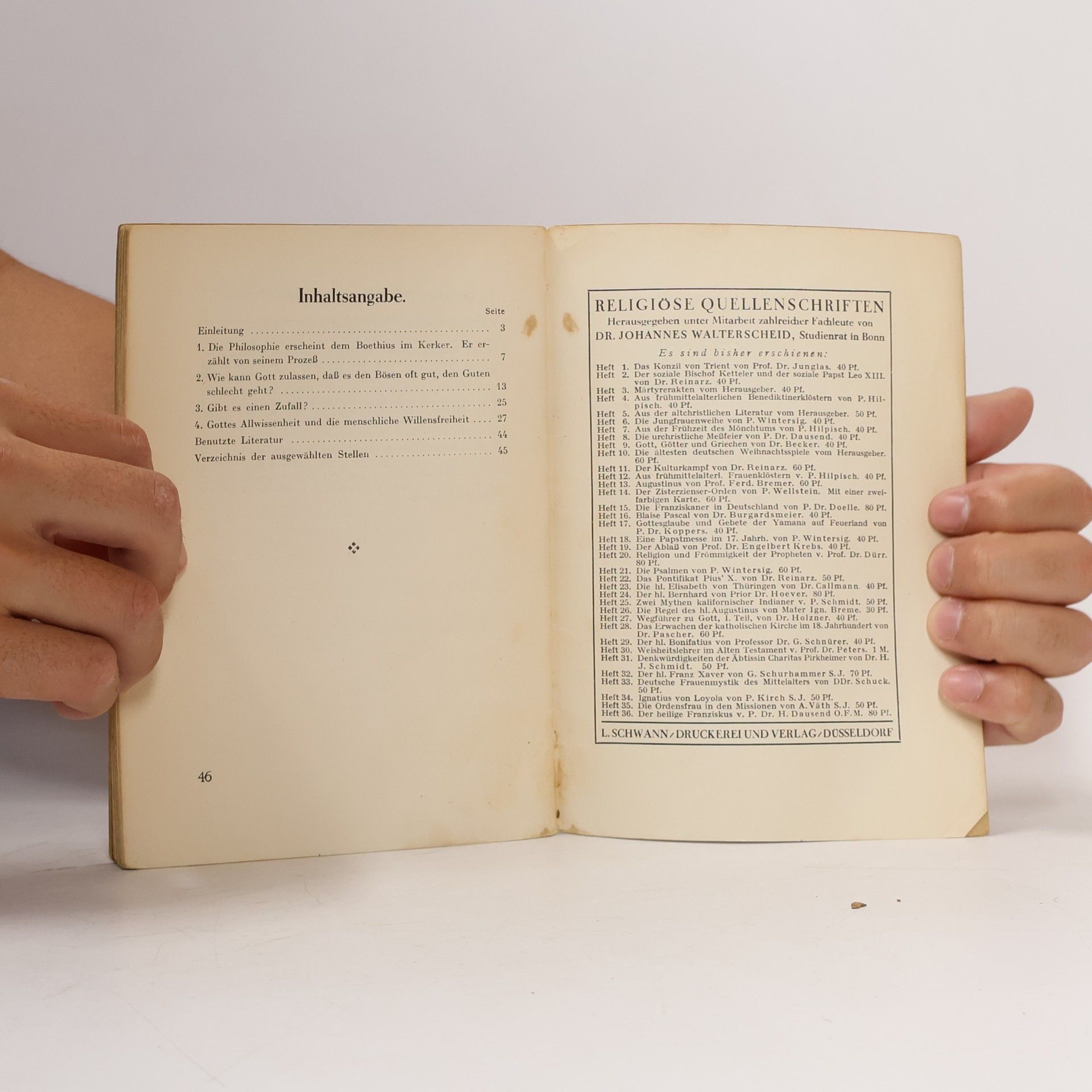 Dr. Johannes Zimmermann Boethius. Trost der Philosophie