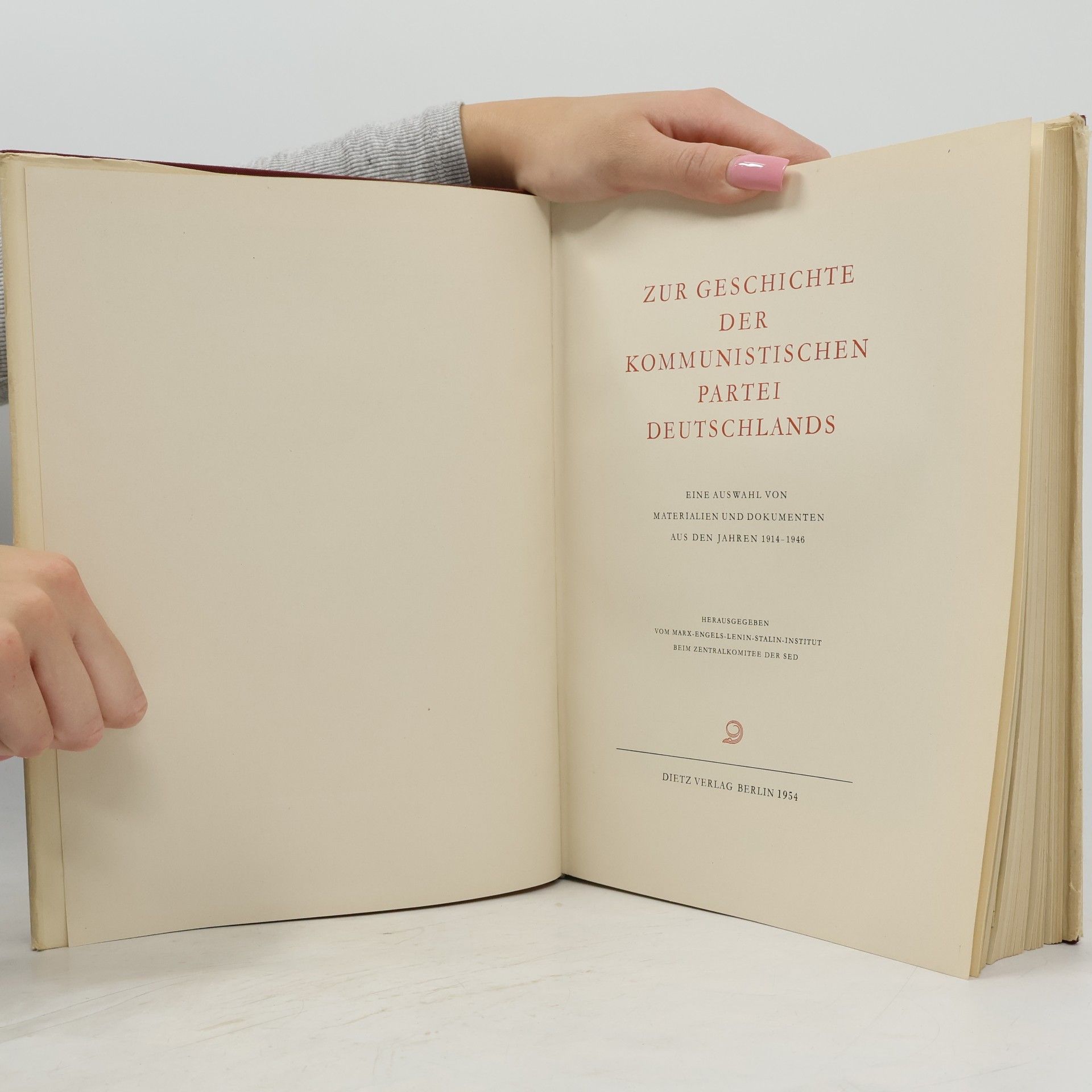 Autorenkollektiv Zur Geschichte der Kommunistischen Partei Deutschlands