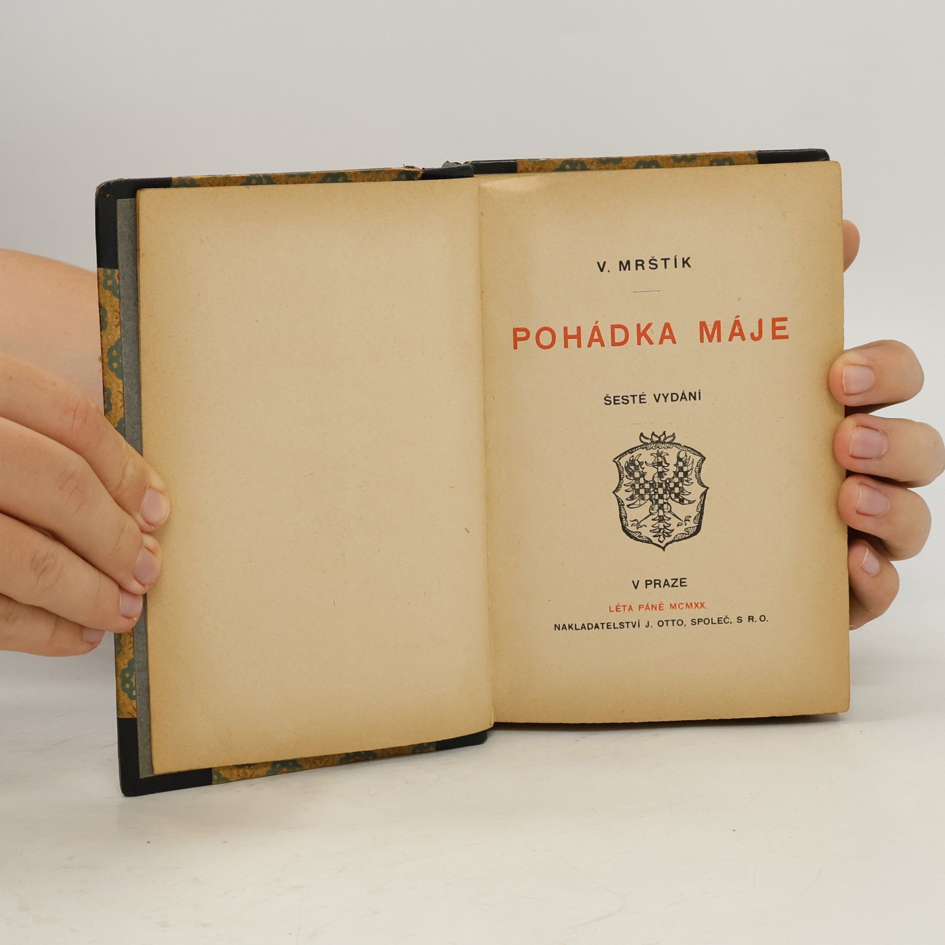 Vilém Mrštík Pohádka máje