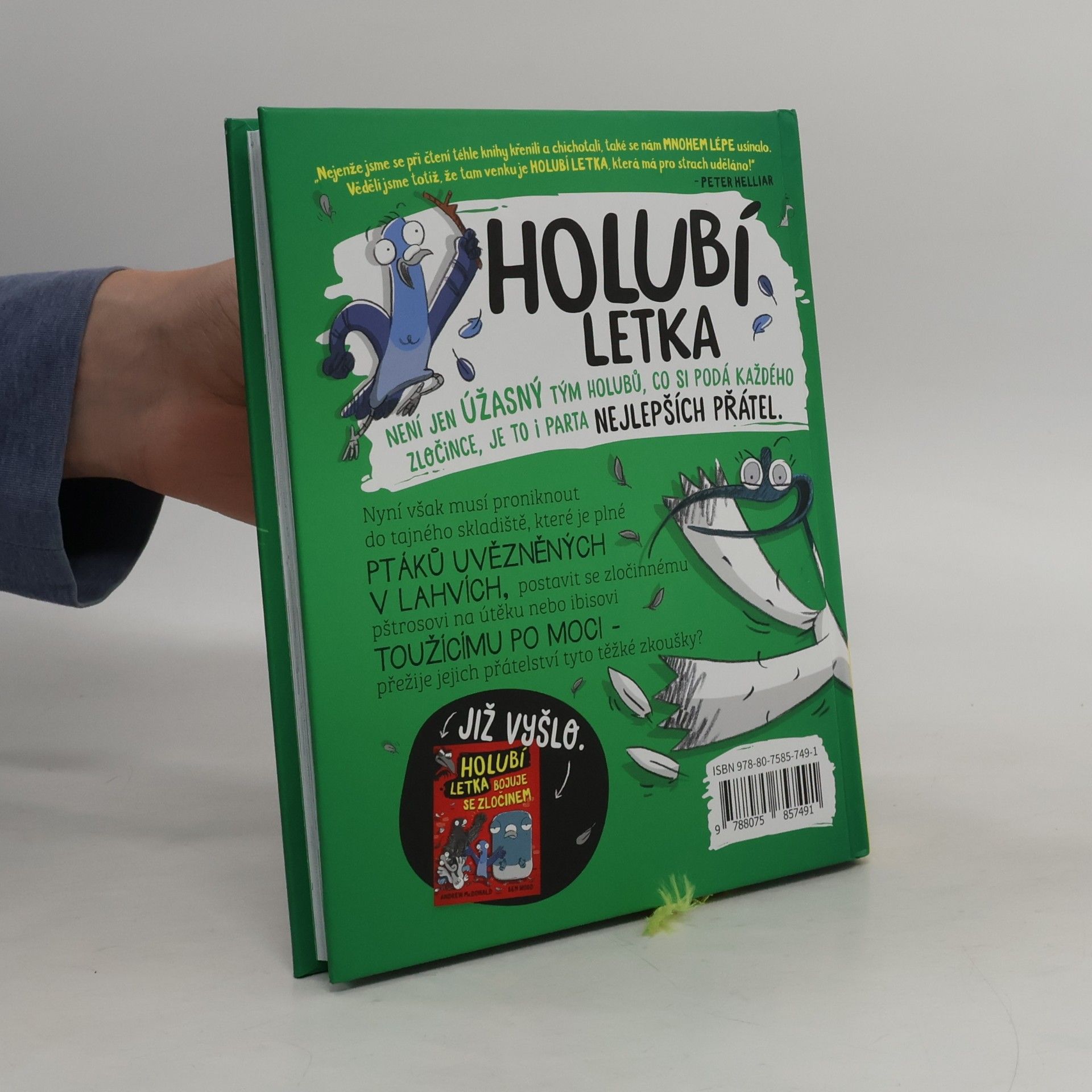 Andrew McDonald Holubí letka má pro strach uděláno