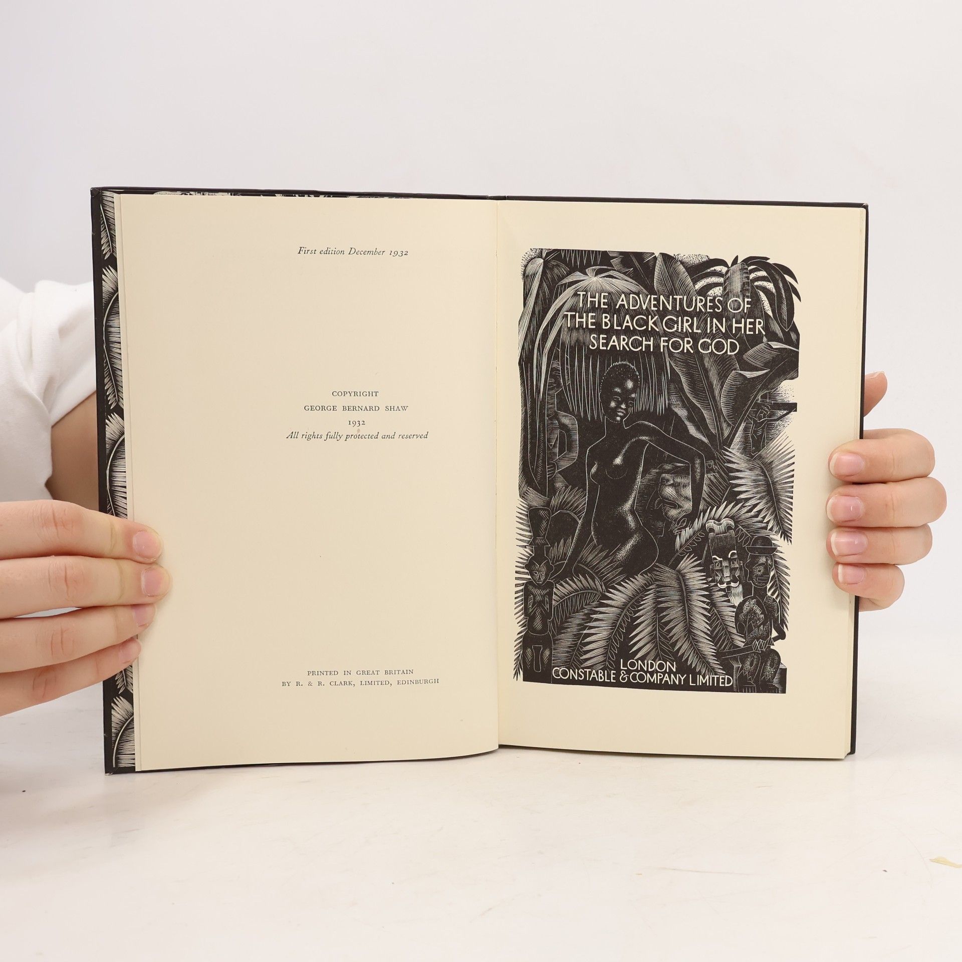 George B. Shaw The Adventures of the Black Girl in Her Search for God