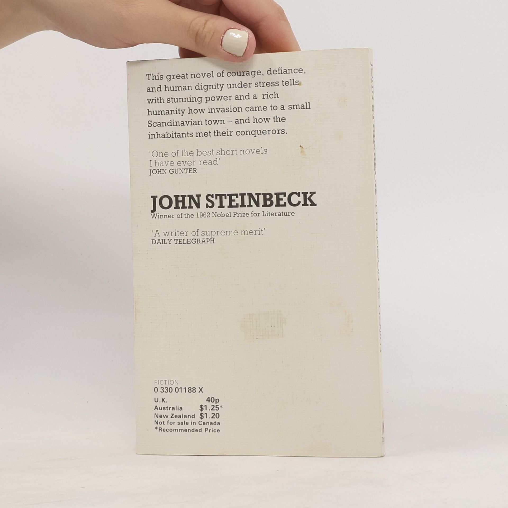 John Steinbeck The Moon is Down