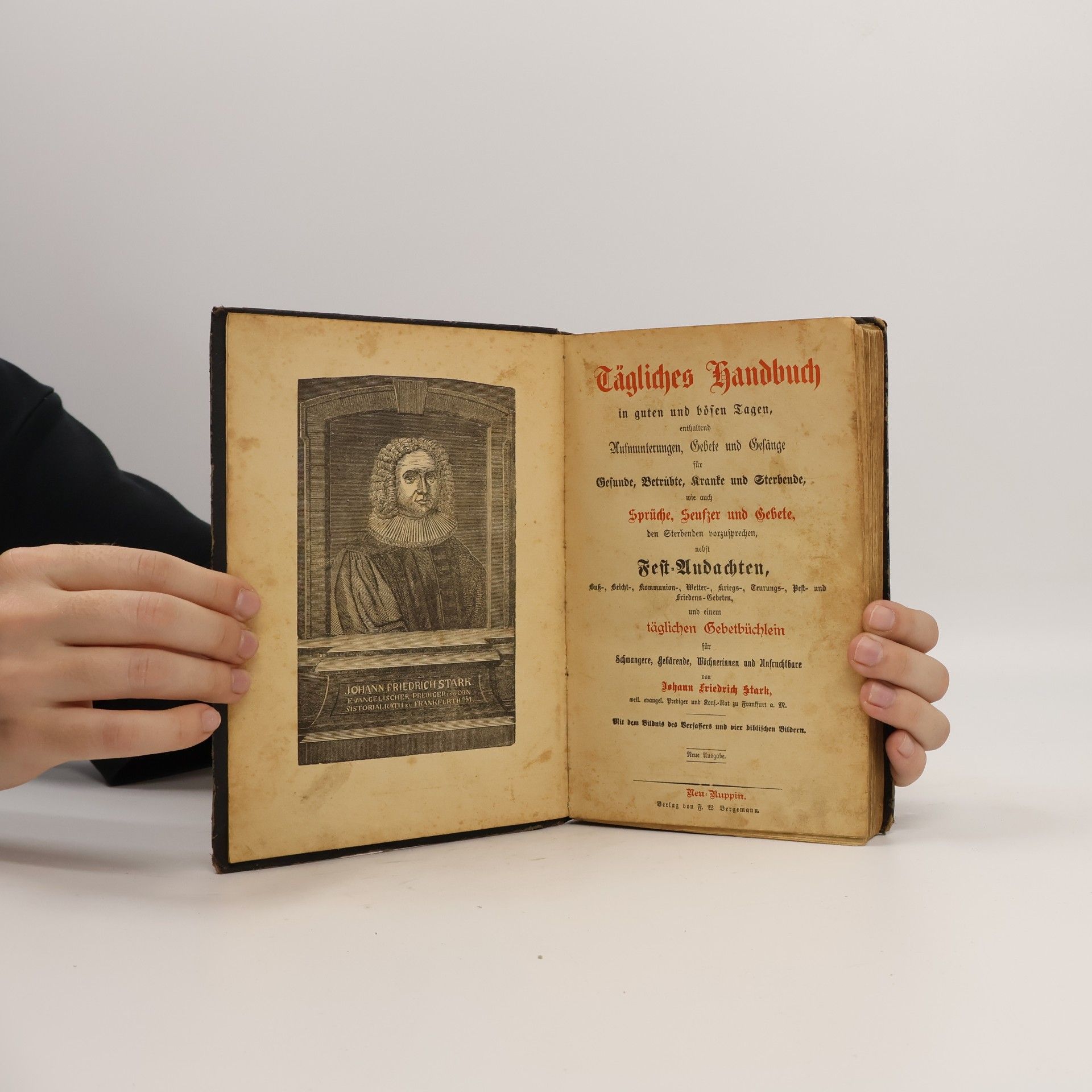 Johann Friedrich Stark Tägliches Handbuch in guten und bösen Tagen