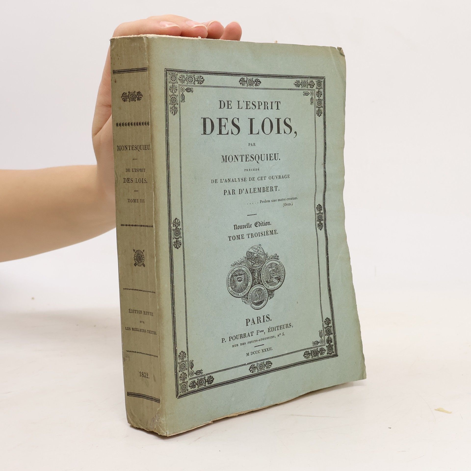 De l'esprit des lois