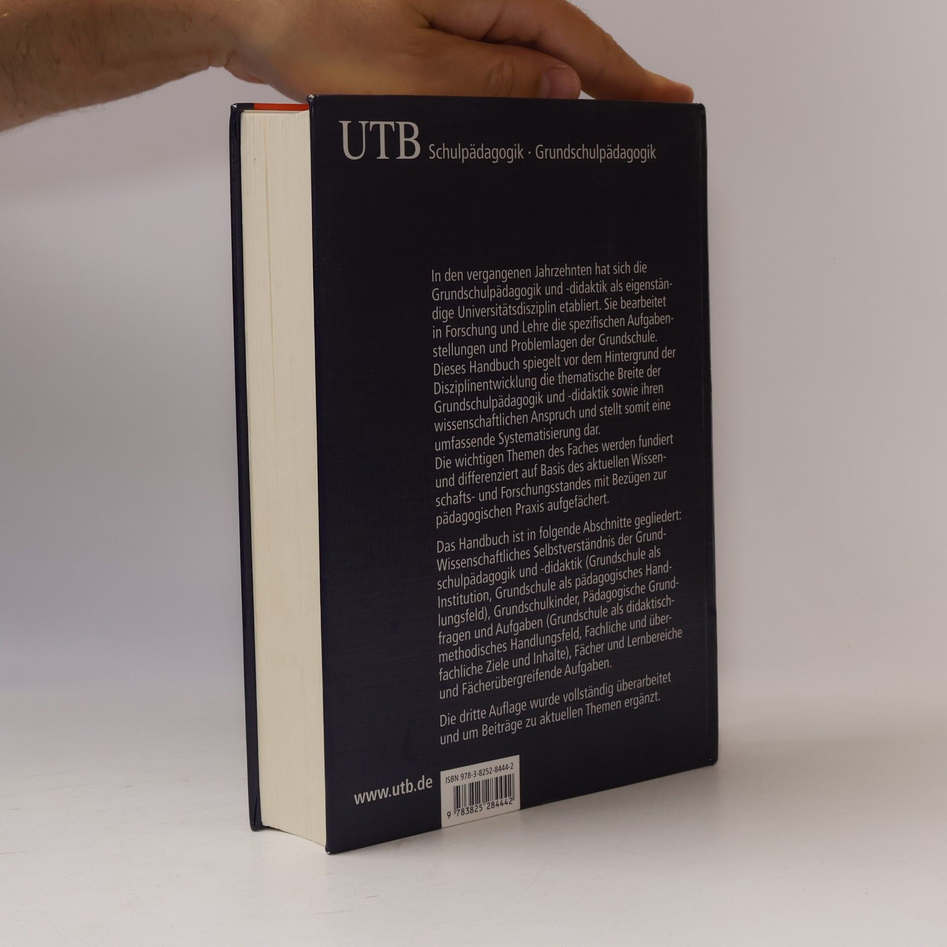 Wolfgang Einsiedler UTB - 8444: Handbuch Grundschulpädagogik und Grundschuldidaktik
