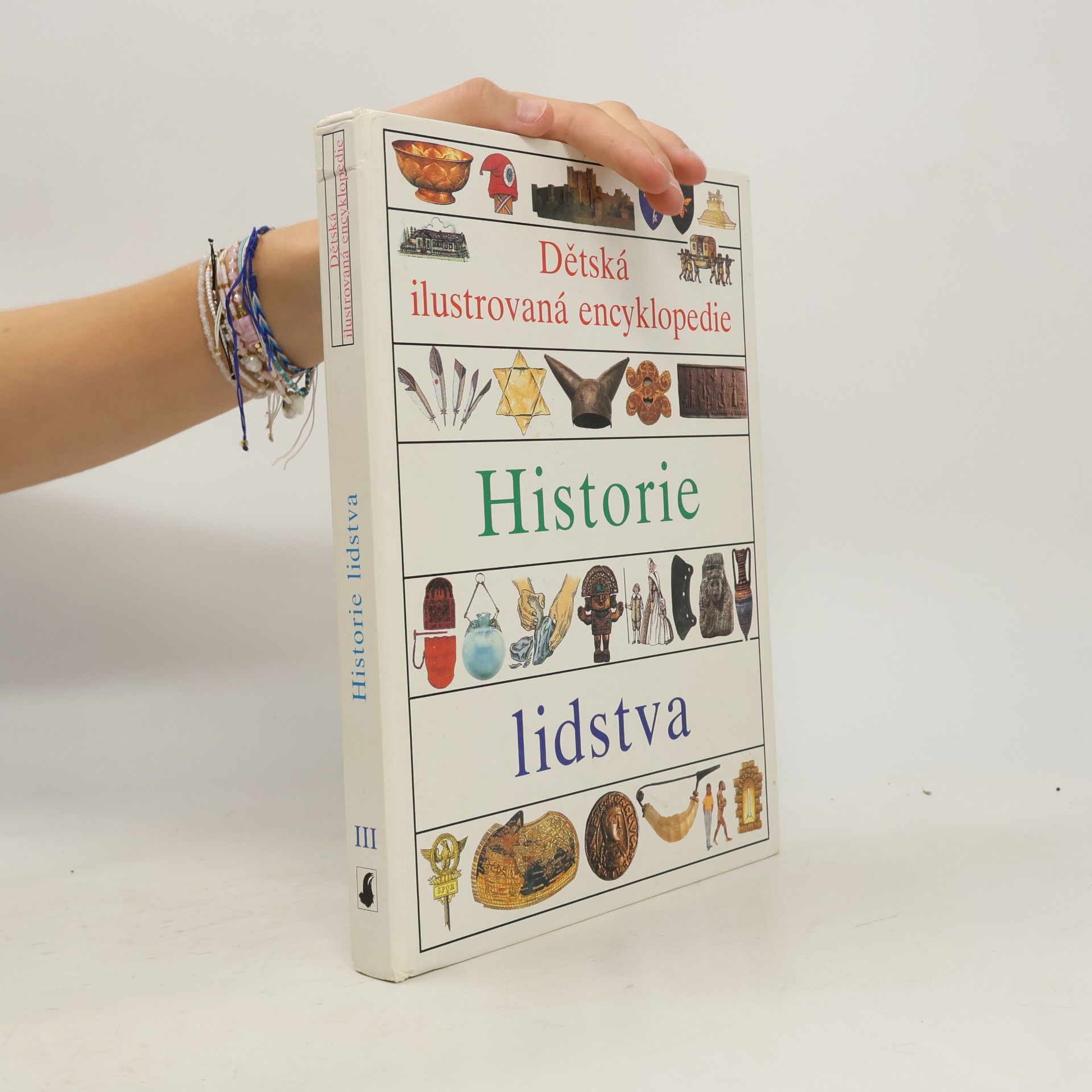 Vlasta Hesounová Dětská ilustrovaná encyklopedie. III, Historie lidstva