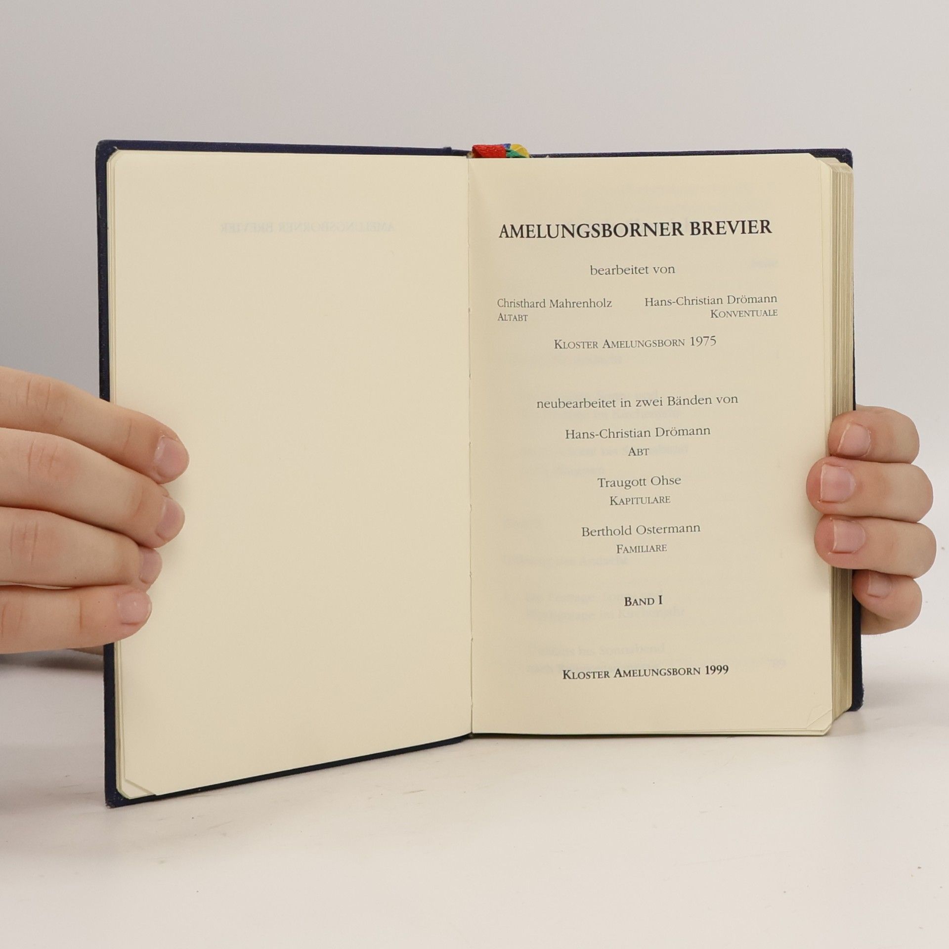Christhard Mahrenholz Amelungsborner Brevier 1