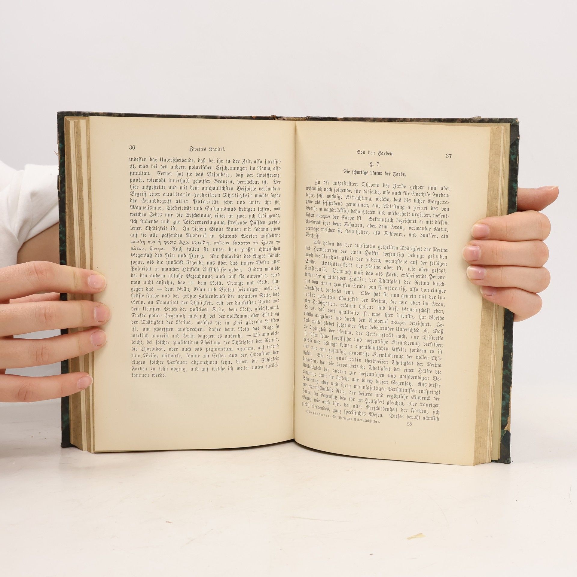 Arthur Schopenhauer Schriften zur Erkeenntnißlehre