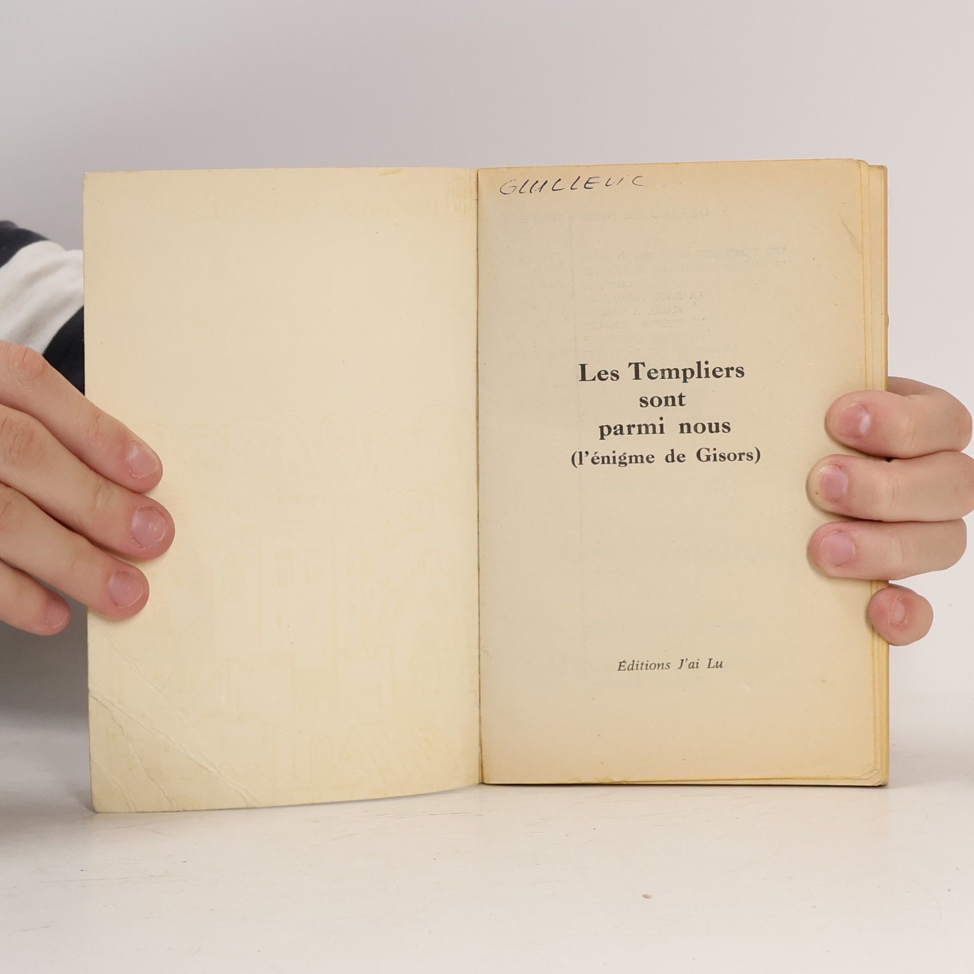 Gérard de Sède Les Templiers sont parmi nous