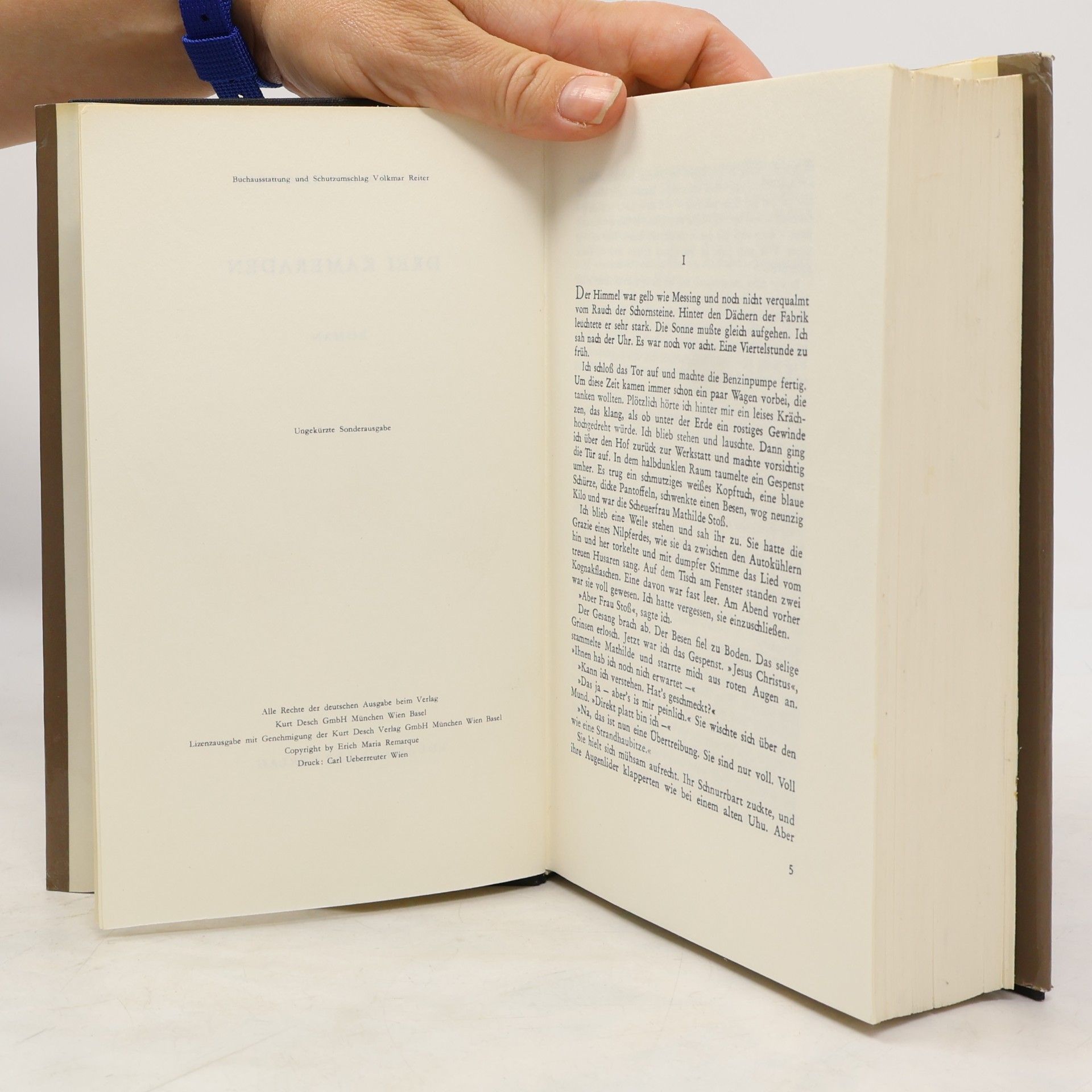 Erich Maria Remarque Drei Kameraden