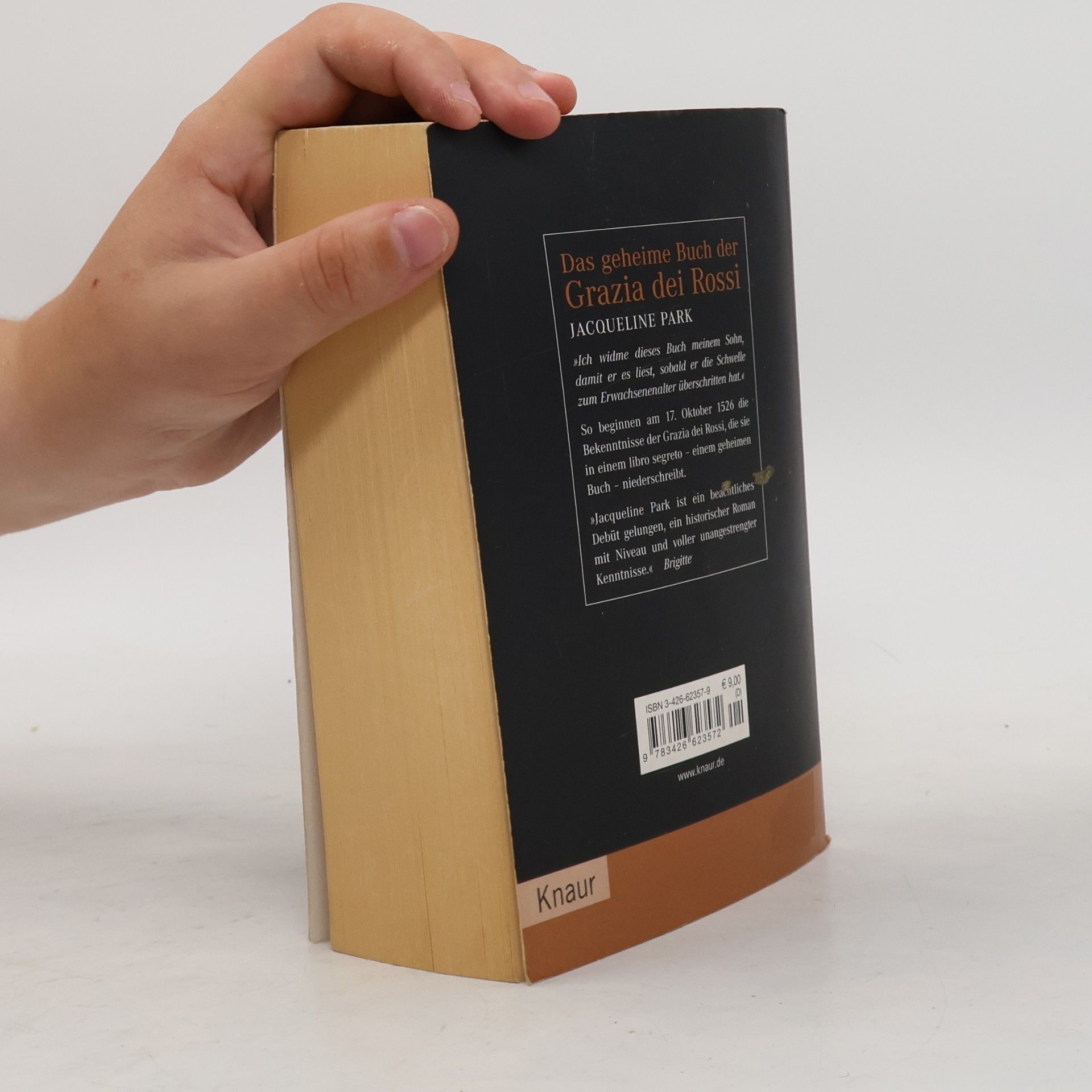 Jacqueline Park Das geheime Buch der Grazia dei Rossi