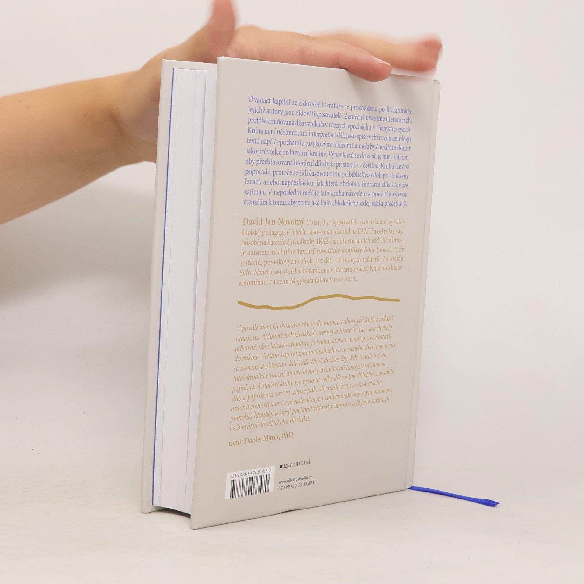 David Jan Novotný Dvanáct kapitol ze židovské literatury: Od Tóry k Rothovi