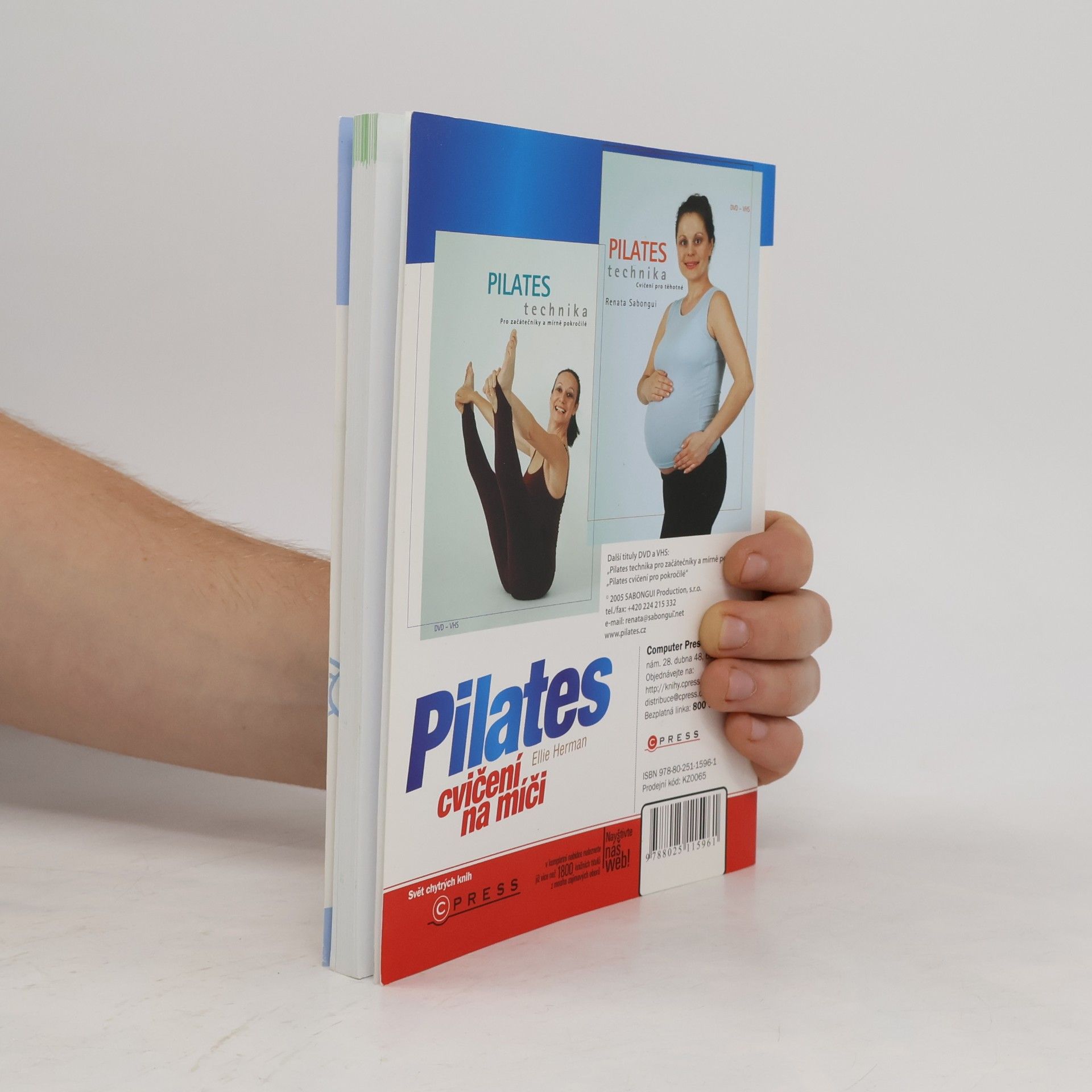 Ellie Herman Pilates cvičení na míči: Jak si zpevnit a zformovat celou postavu