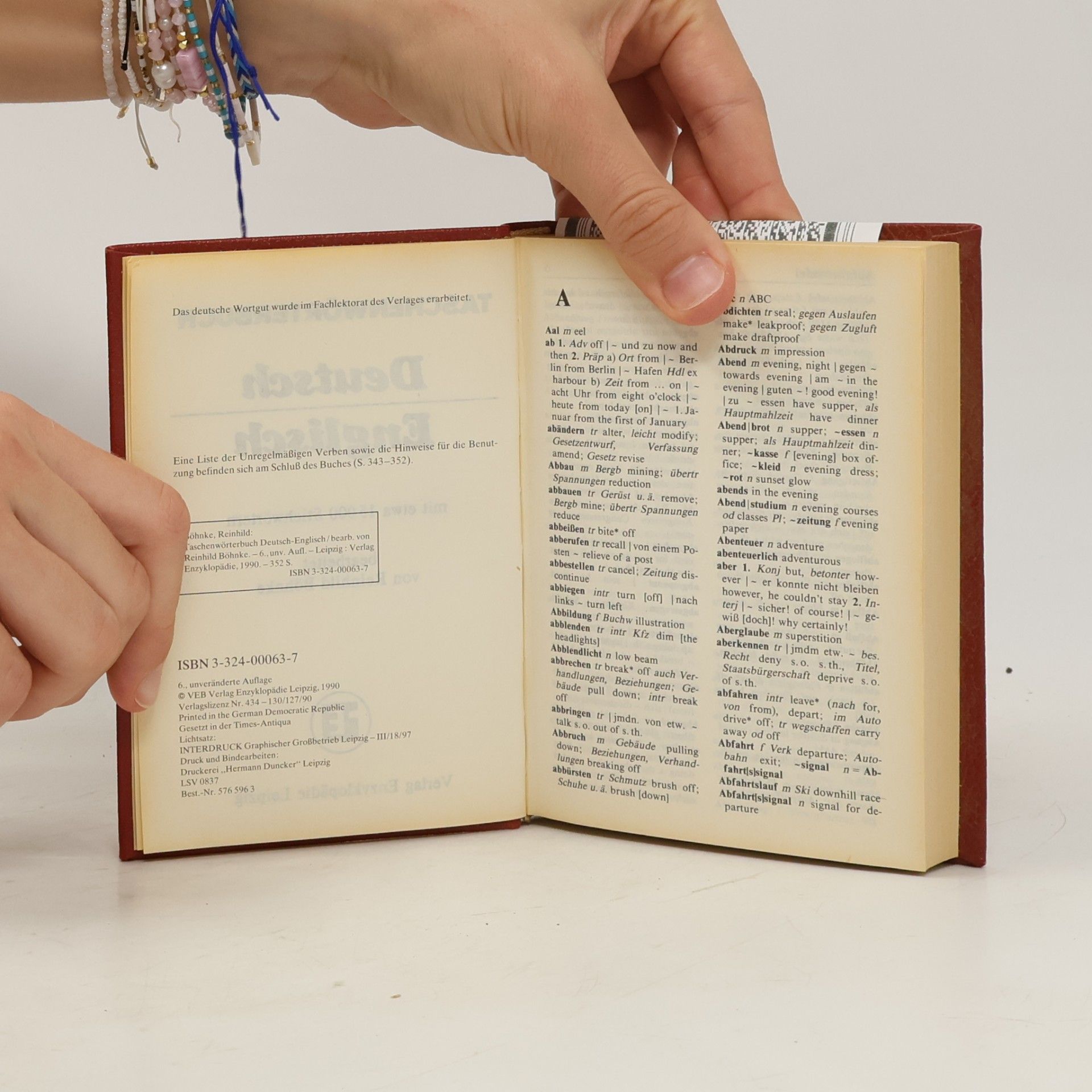 Reinhild Böhnke Taschenwörterbuch: Deutsch - Englisch