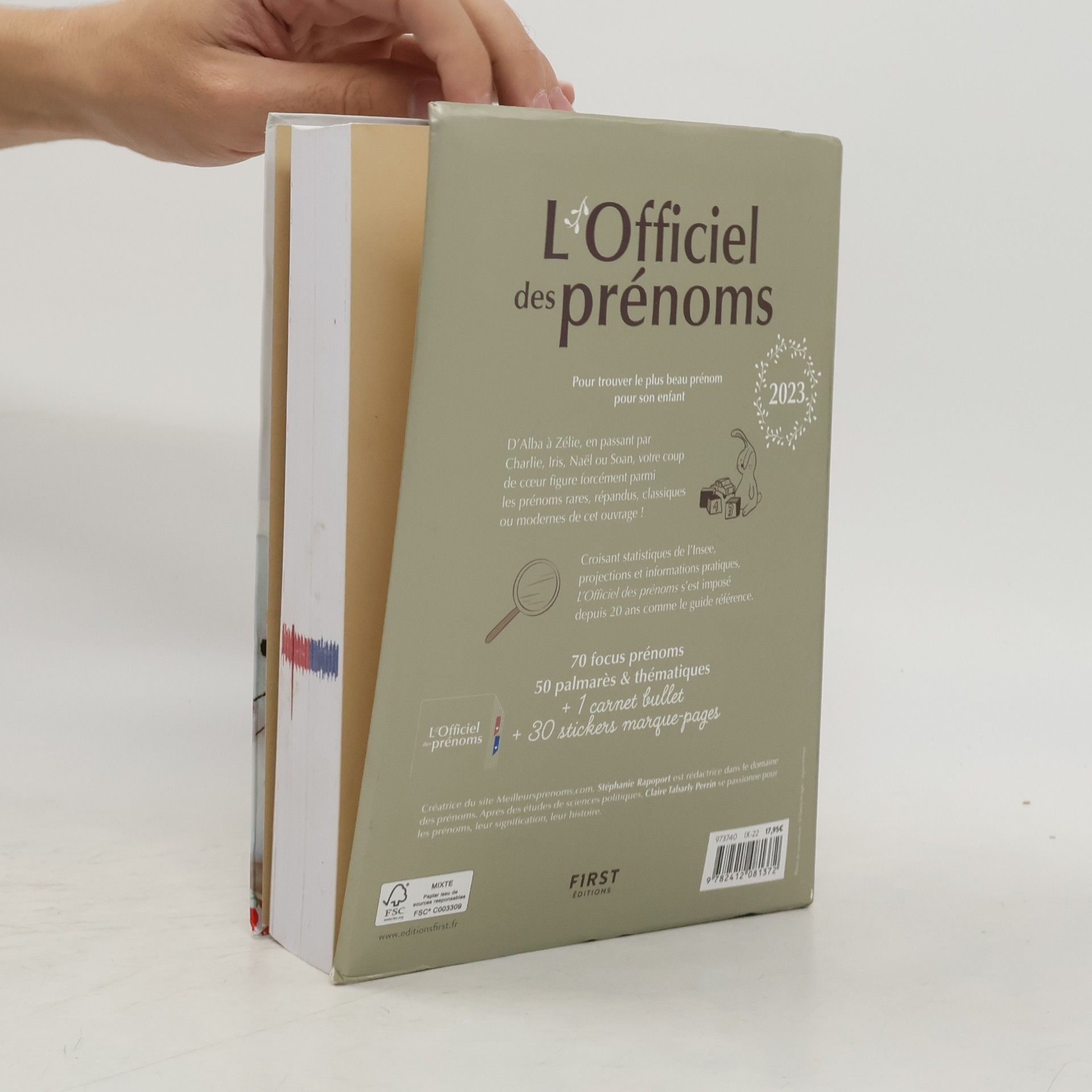 Stéphanie Rapoport L'officiel des prénoms 2023
