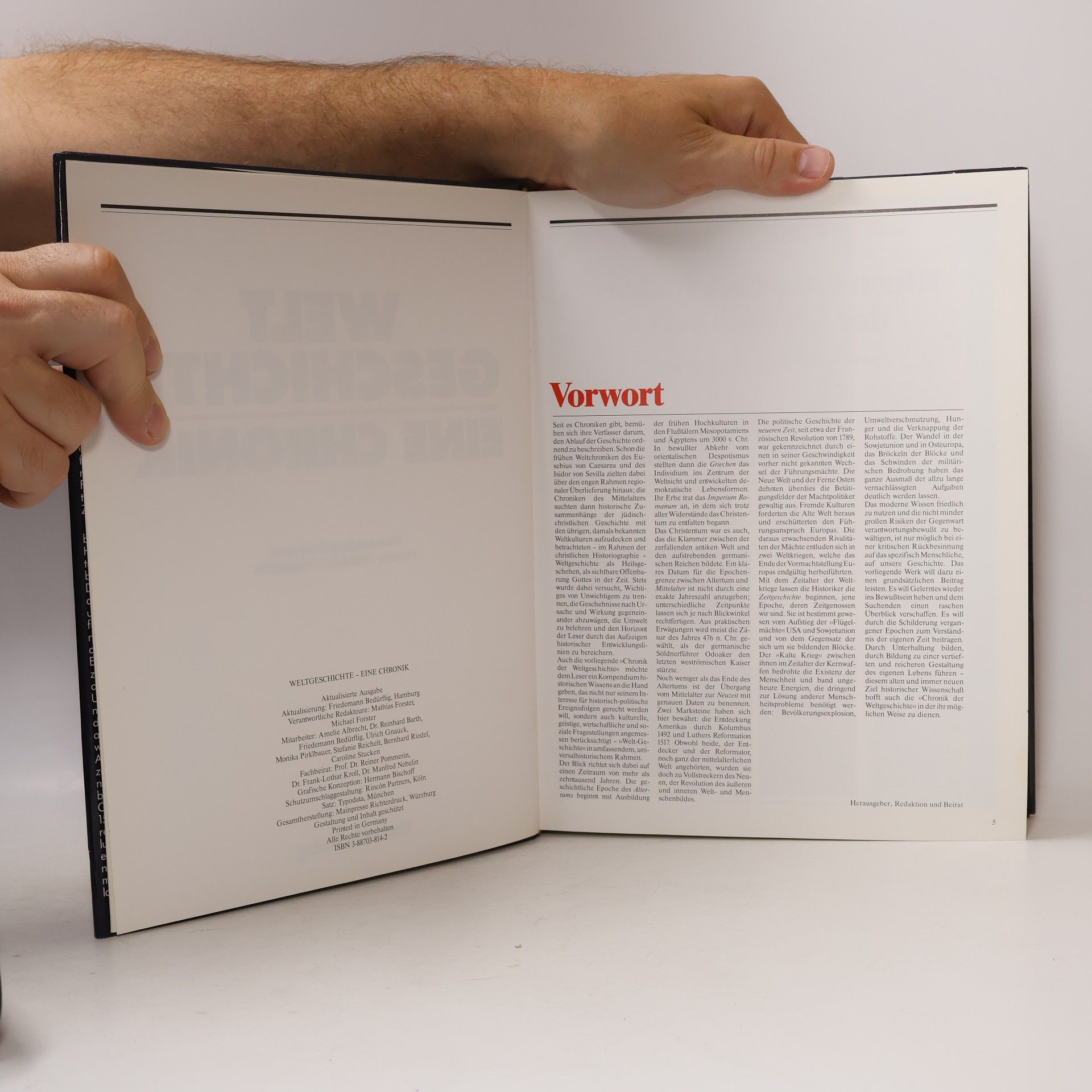 Autorenkollektiv Weltgeschichte eine Chronik