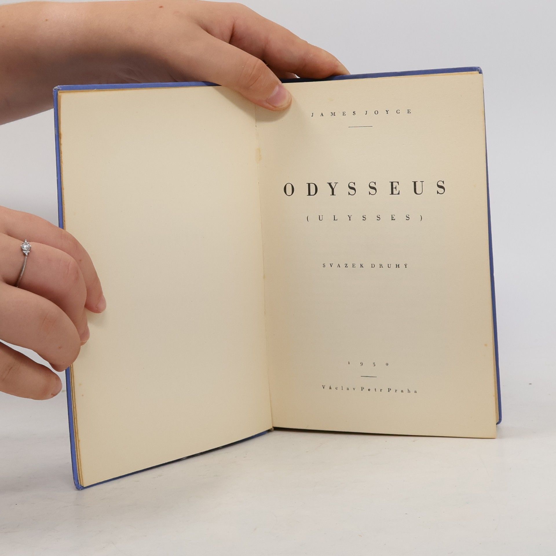 James Joyce Odysseus 2. svazek