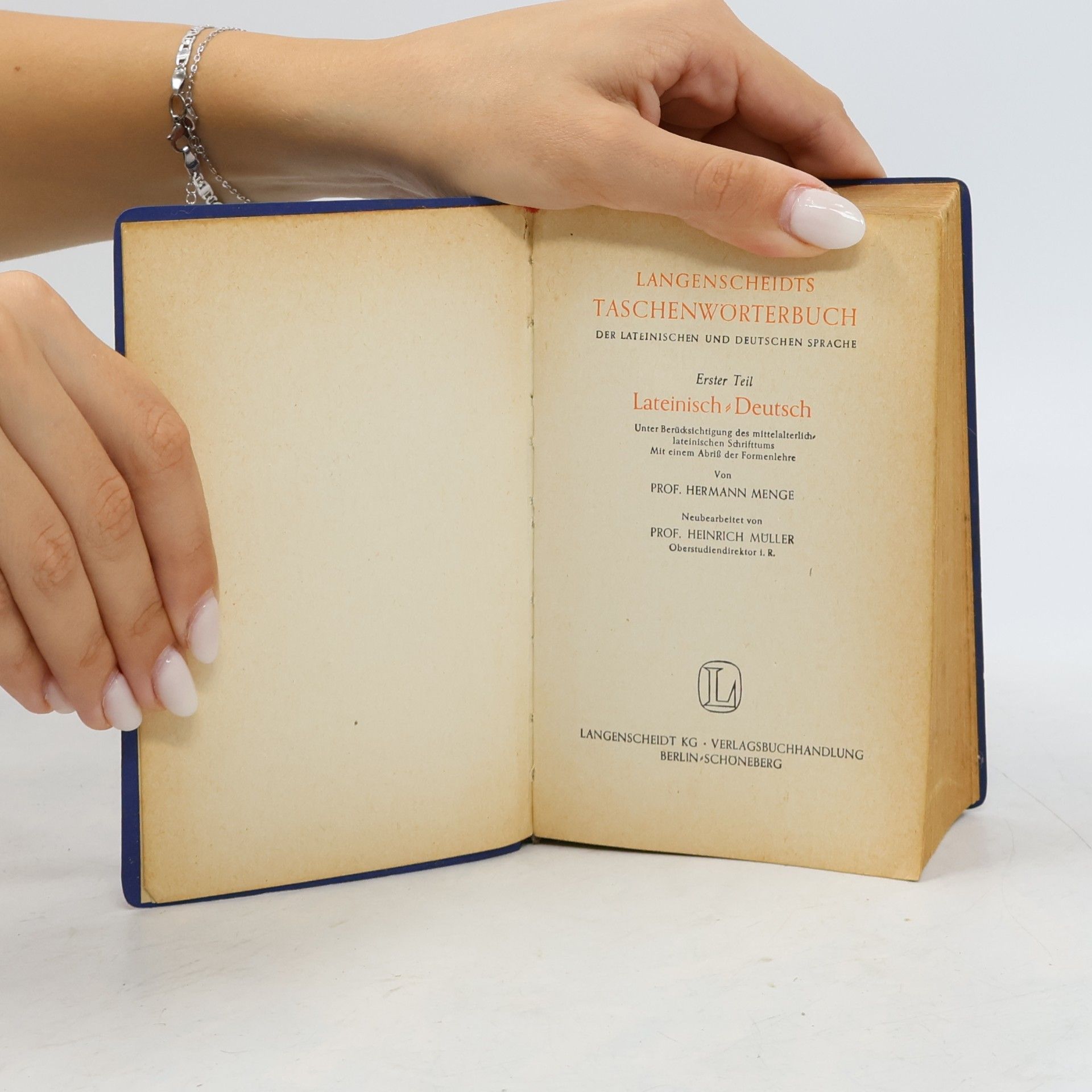 Autorenkollektiv Langenscheidts Taschenwörterbücher Latein-Deutsch. Erster Teil: Latein-Deutsch