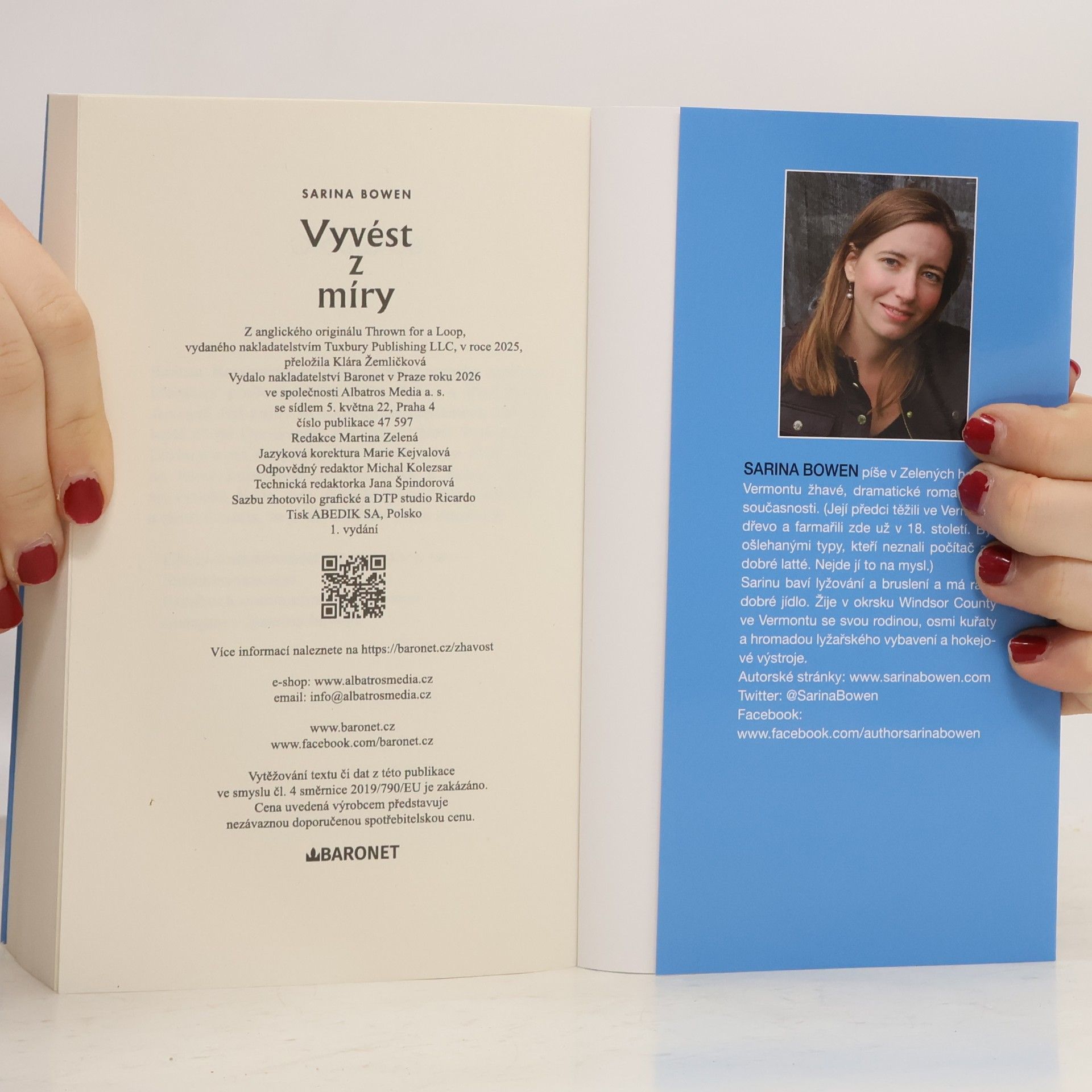 Sarina Bowen Vyvést z míry