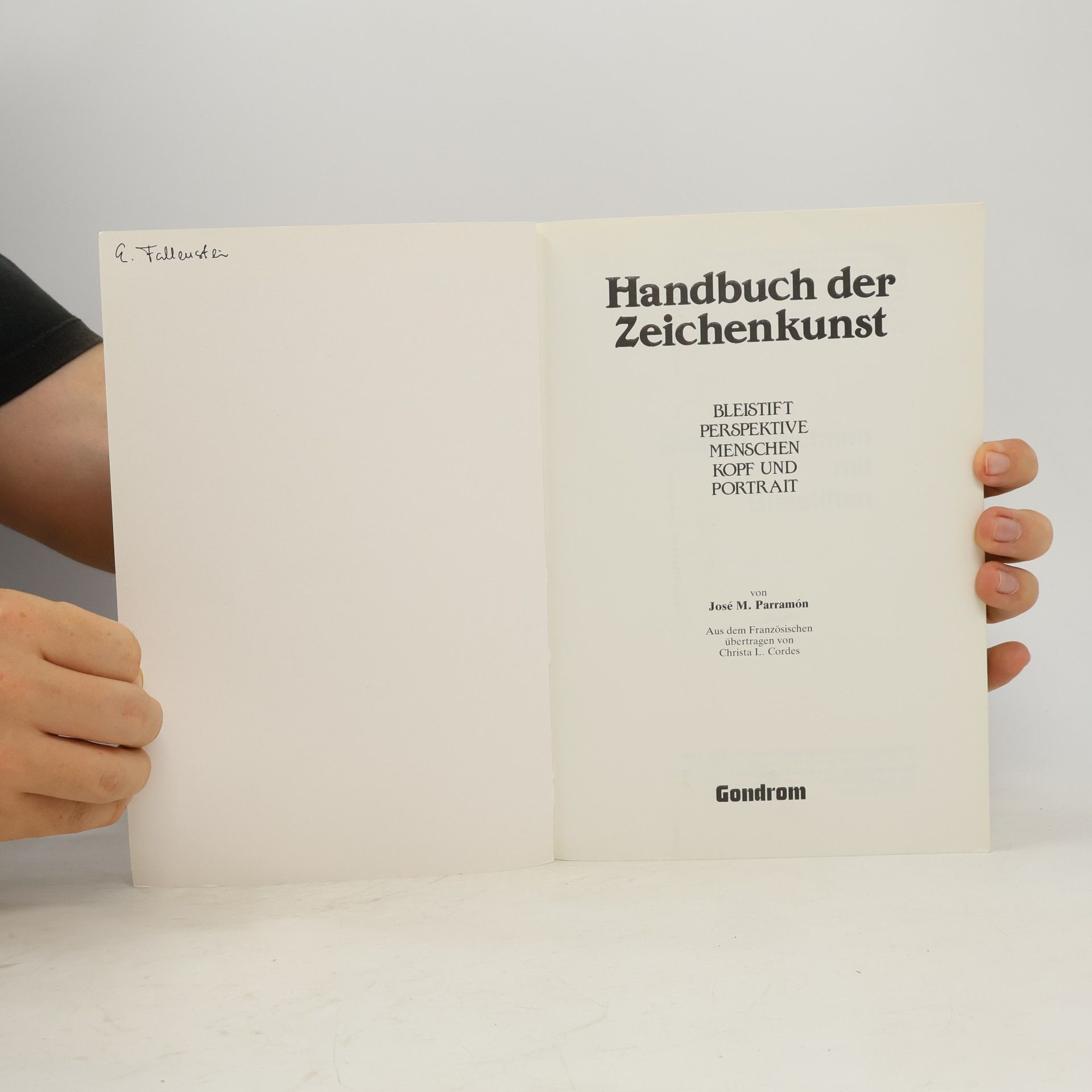 José María Parramón Vilasaló Handbuch der Zeichenkunst