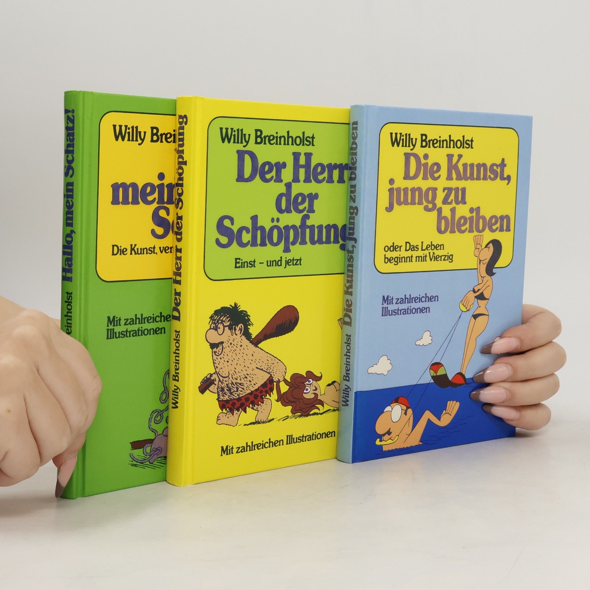 Willy Breinholst 3 heitere Bücher von Willy Breinholst