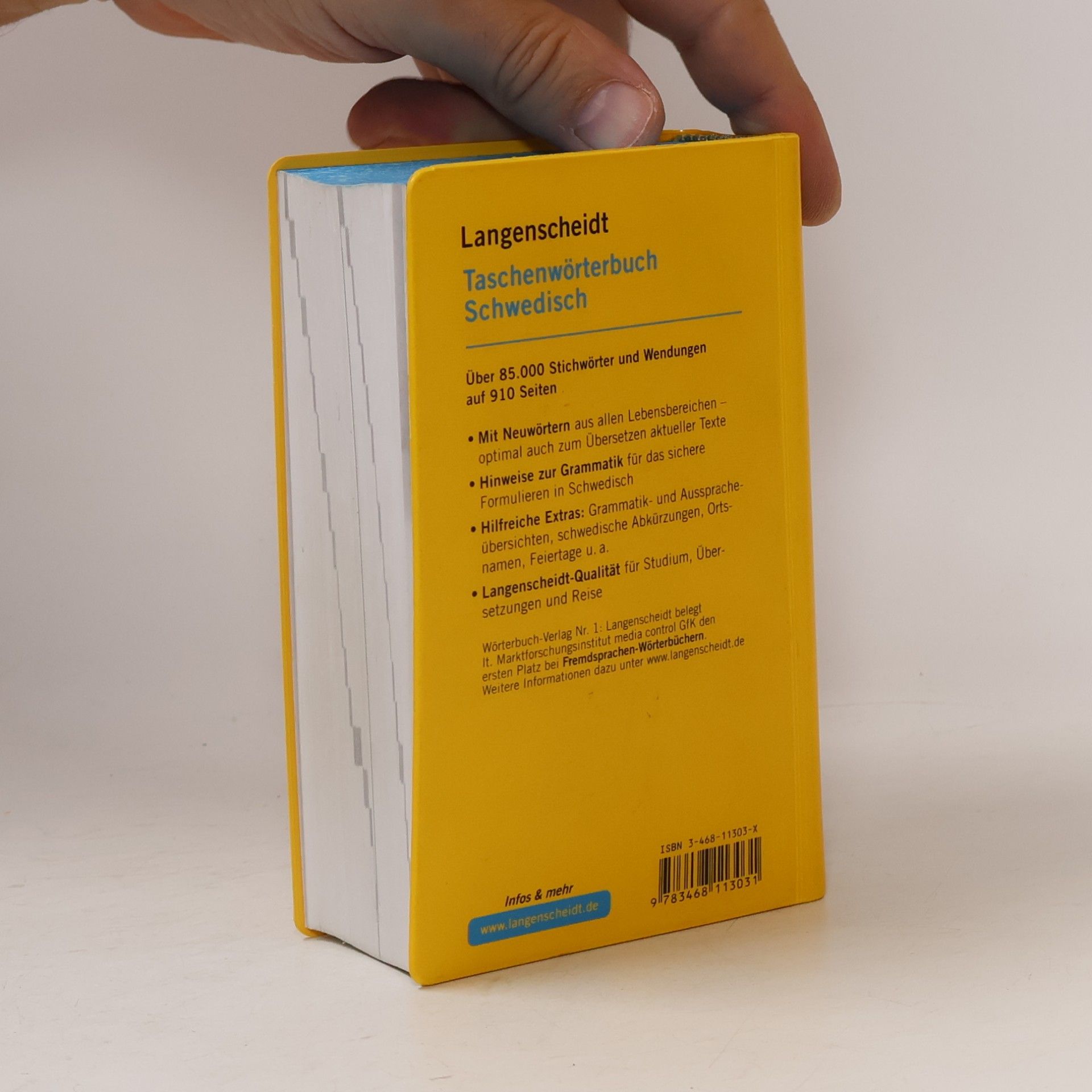 Kolektiv autorů Langenscheidt Taschenwörterbuch Schwedisch