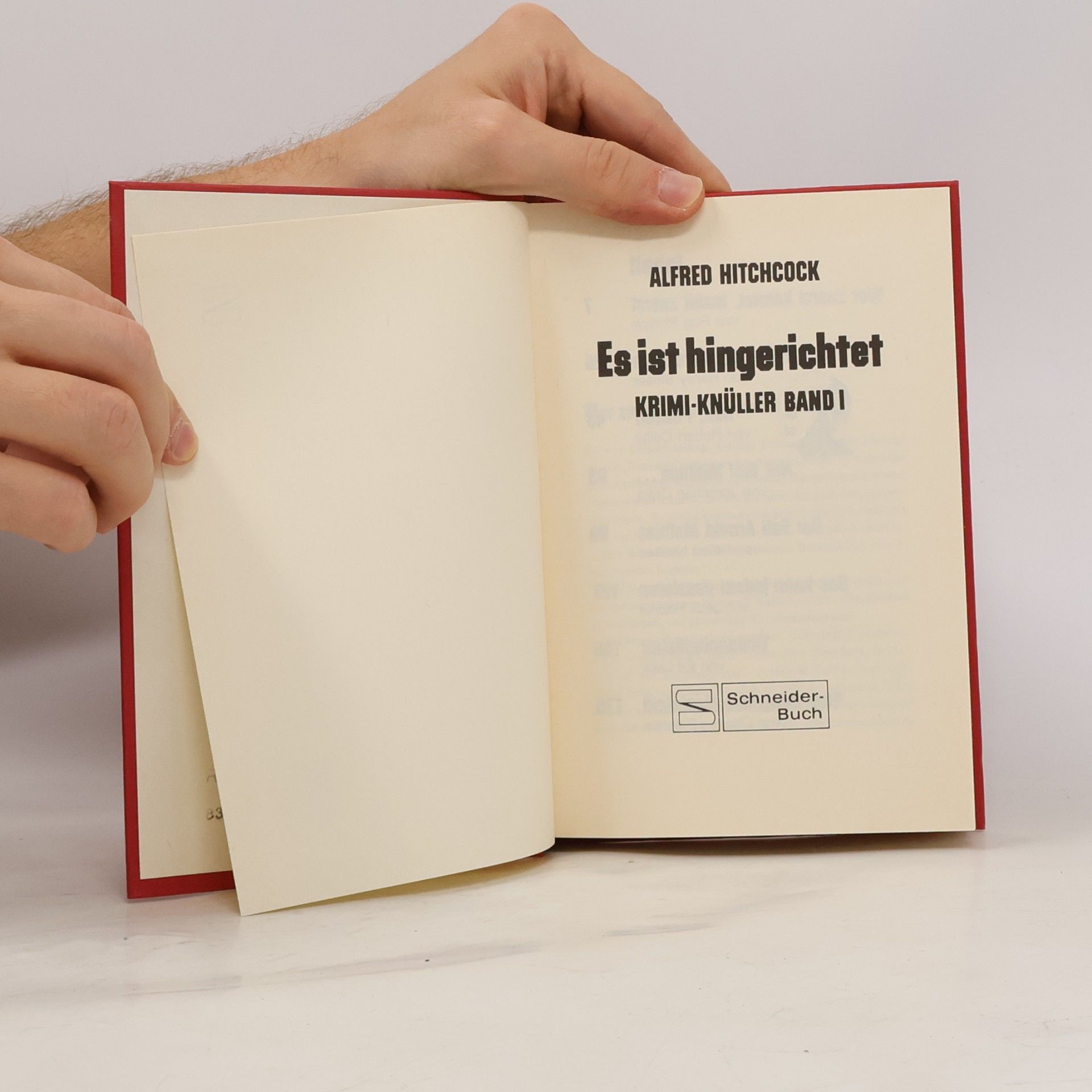 Alfred Hitchcock Es ist hingerichtet