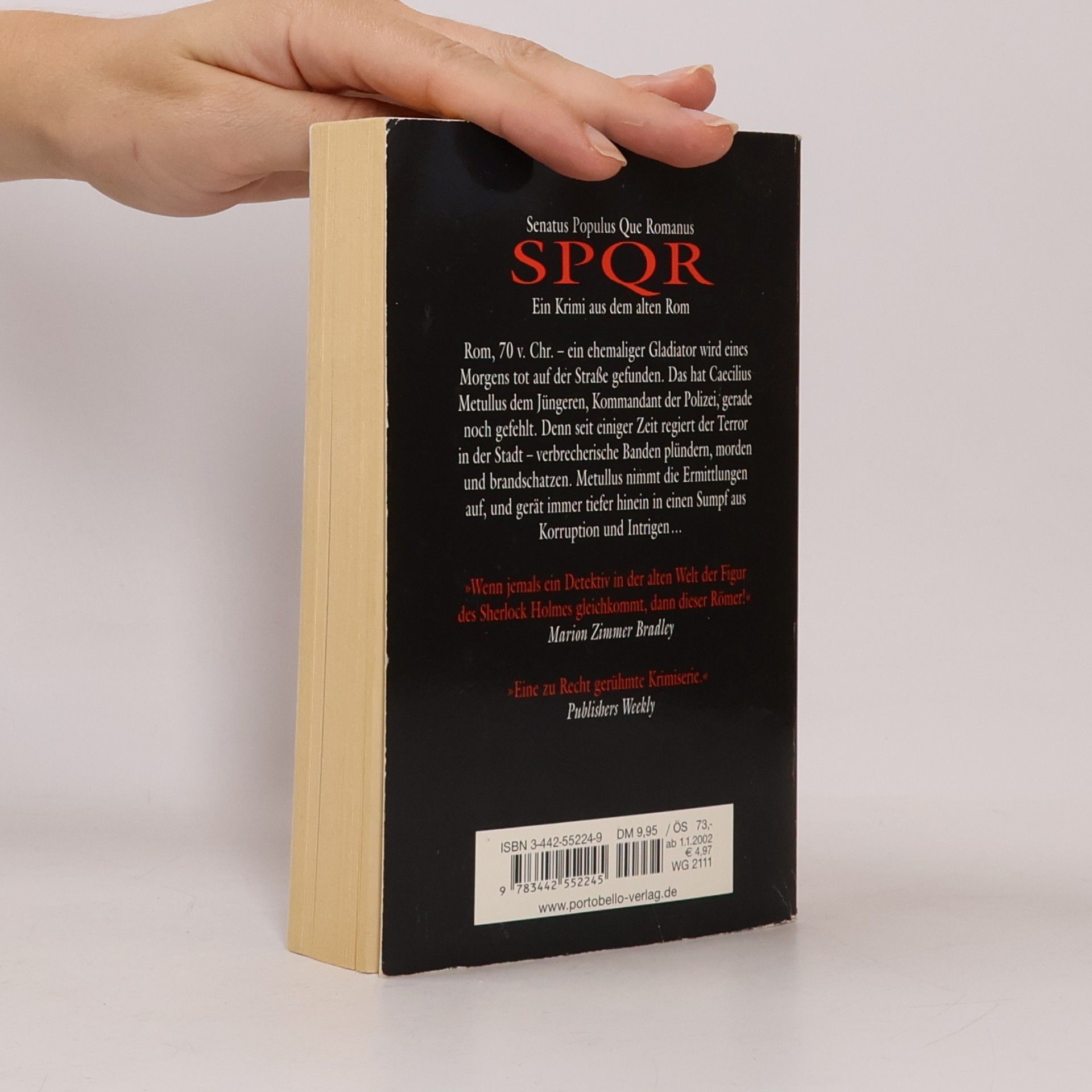 John Maddox Roberts SPQR