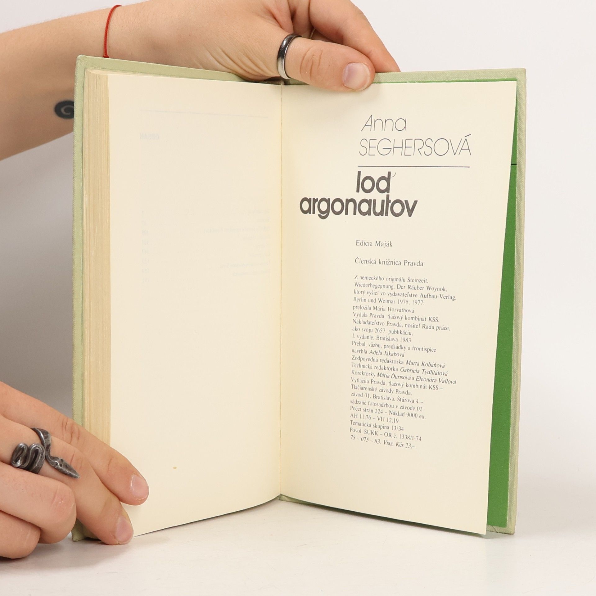 Anna Seghers Loď argonautov