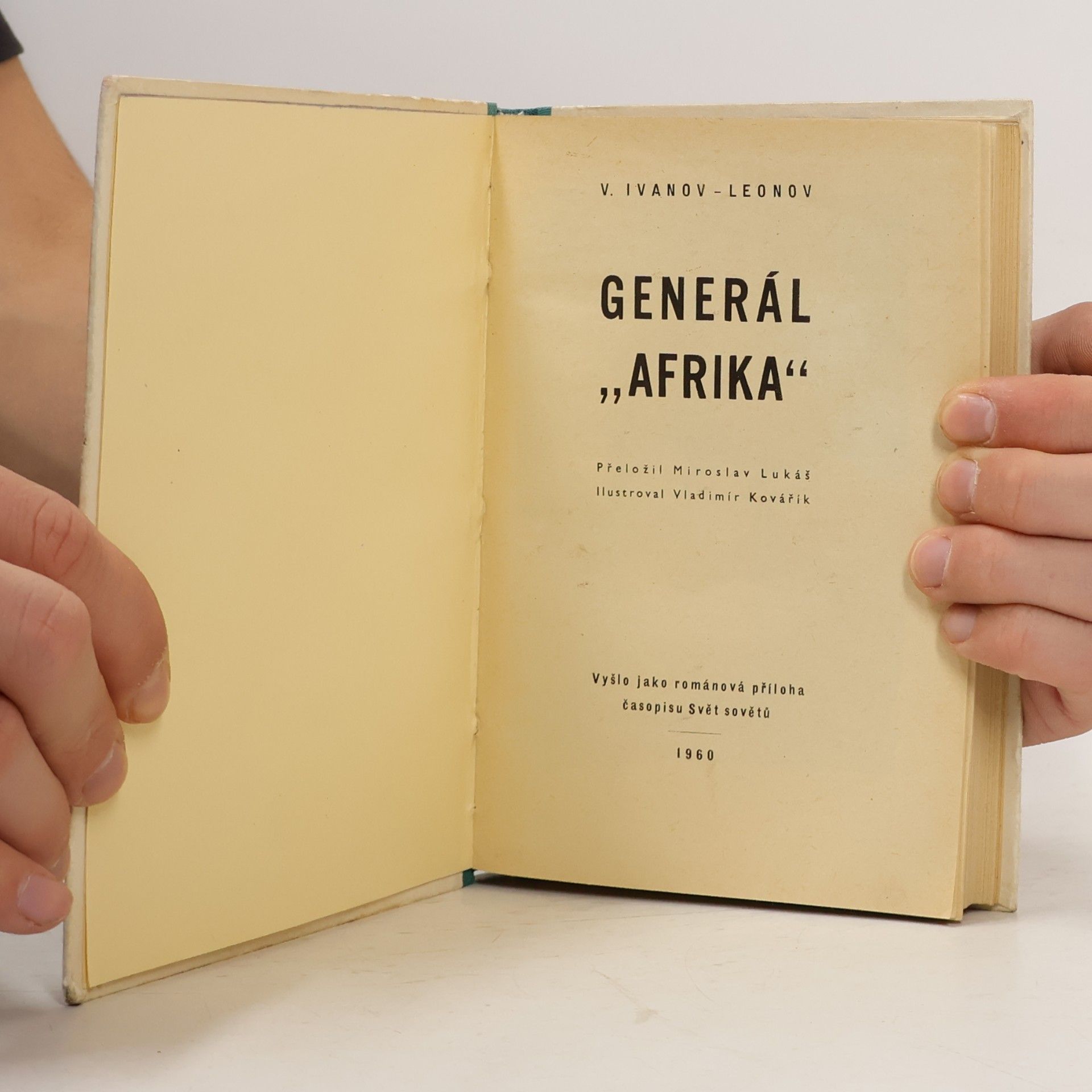 V. Ivanov-Leonov Generál „Afrika"