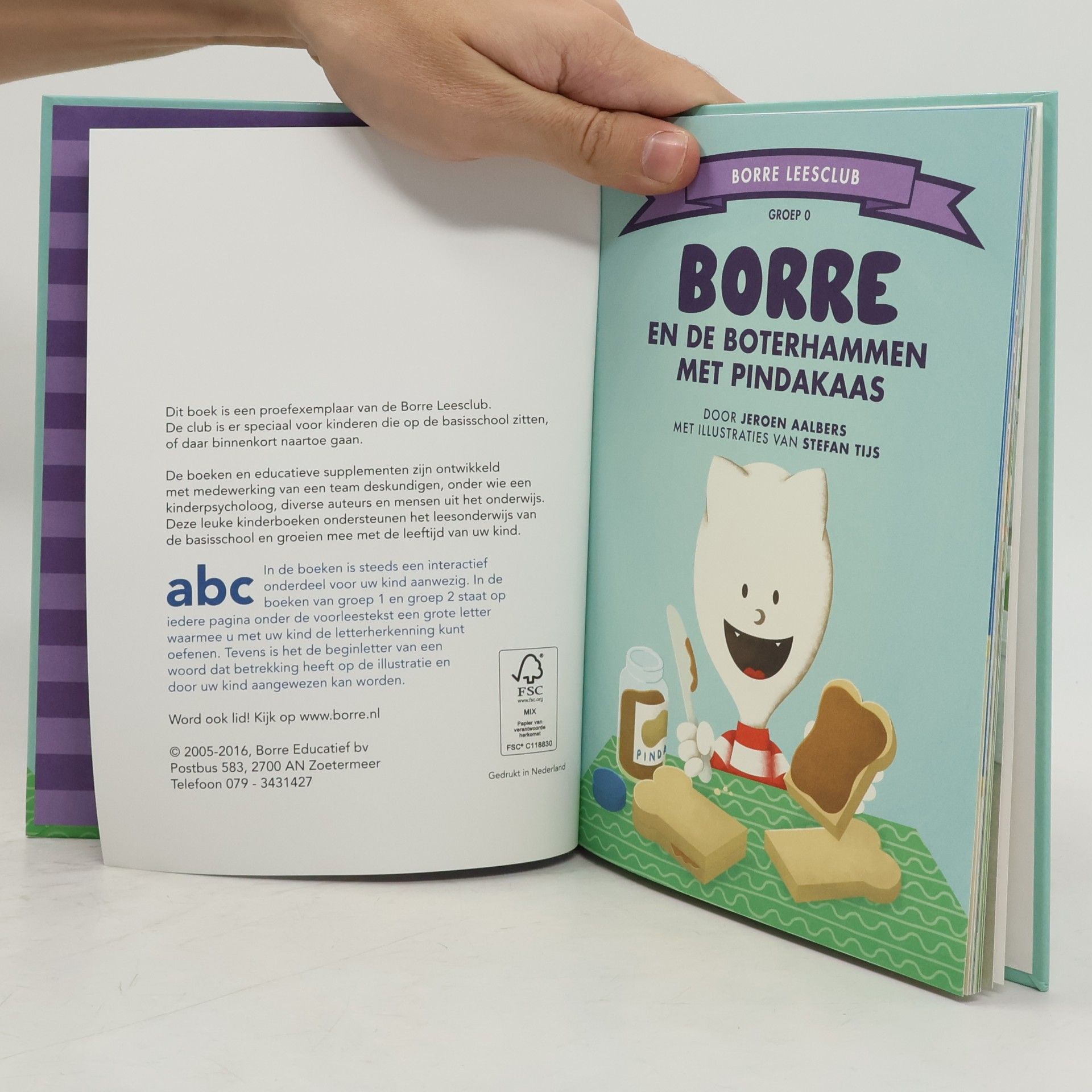 Stefan Tijs Borre en de boterhammen met pindakaas