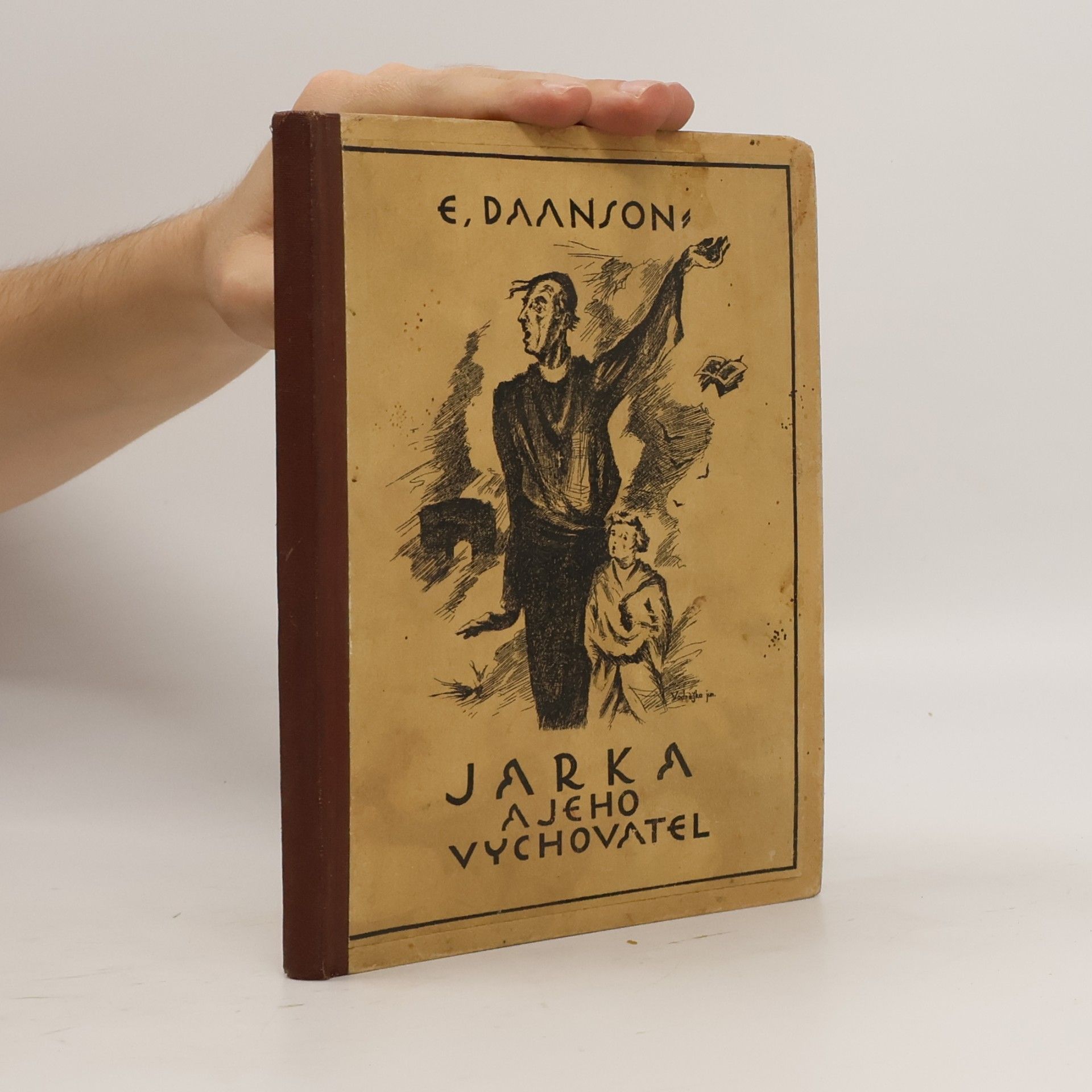 Édouard Daanson Jarka a jeho vychovatel